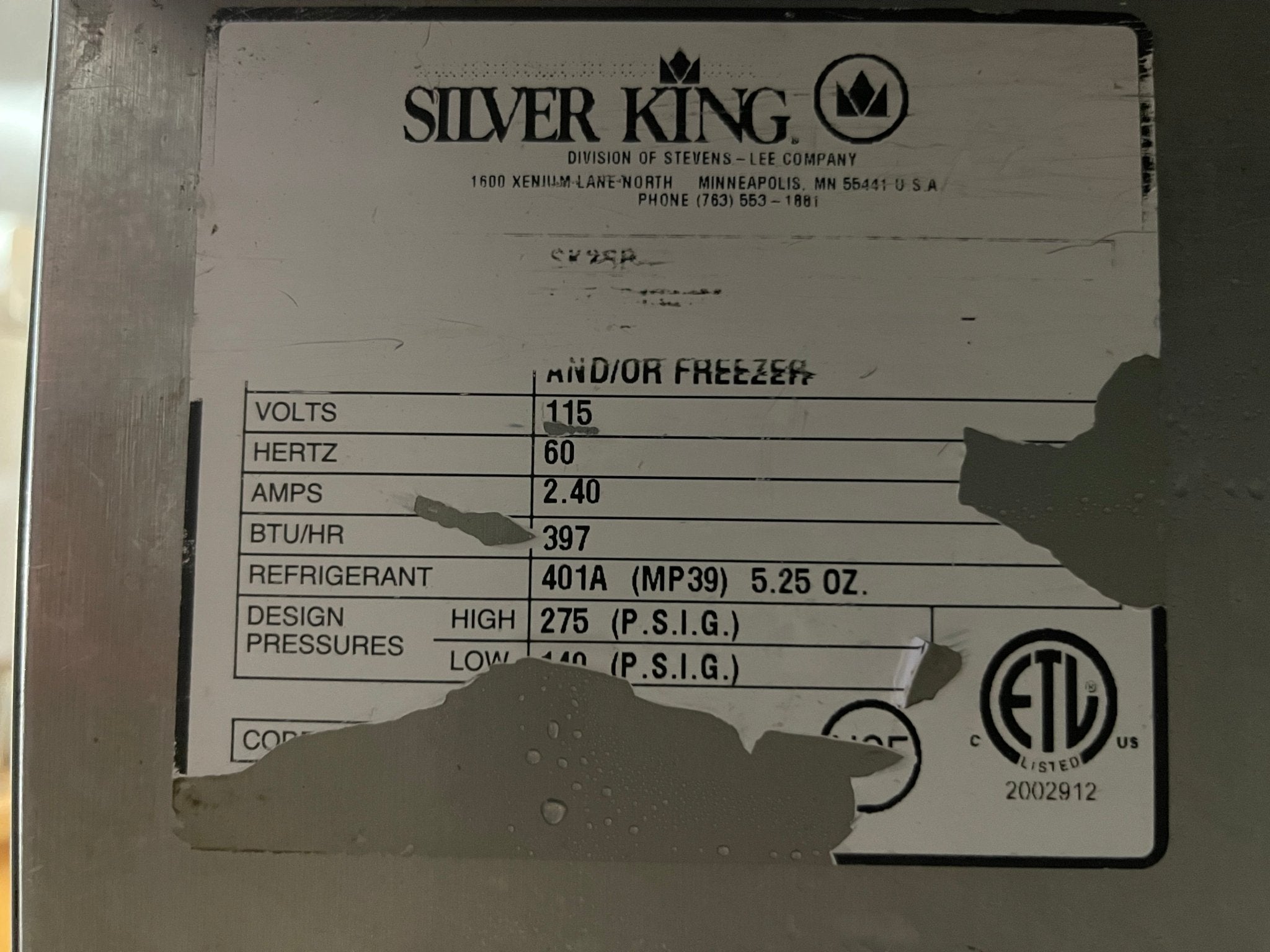 Used Silver King 25" Refrigerated Lettuce Crisper/Dispenser w/ (50) Head Capacity 120V - Falcon Restaurant Supply - 13