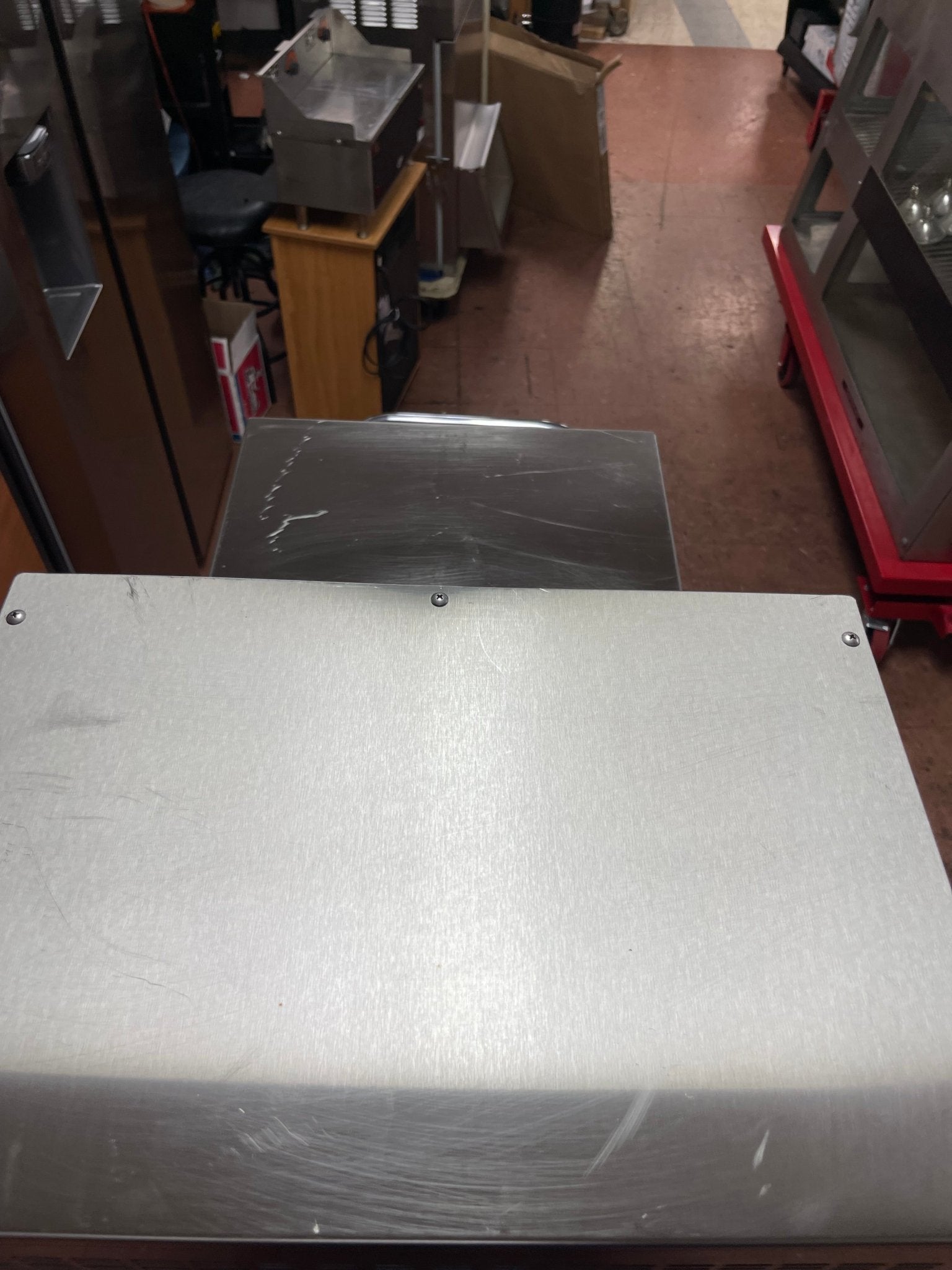 Used Randell CR9039 Refrigerated Countertop 39" Condiment Prep Rail - Falcon Restaurant Supply - 7