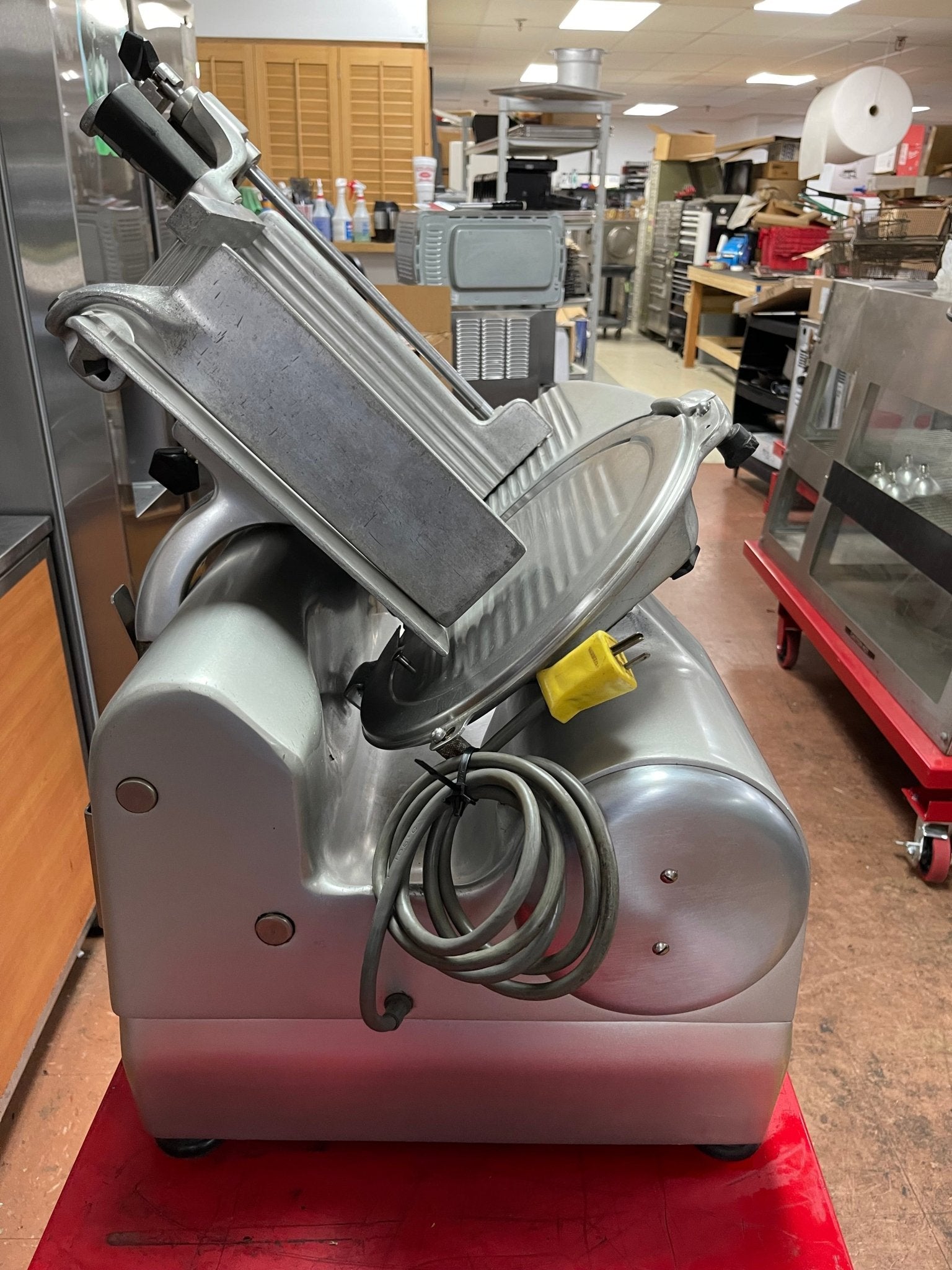 Used Hobart Automatic Meat Cheese Deli Slicer Model 1712R 120V