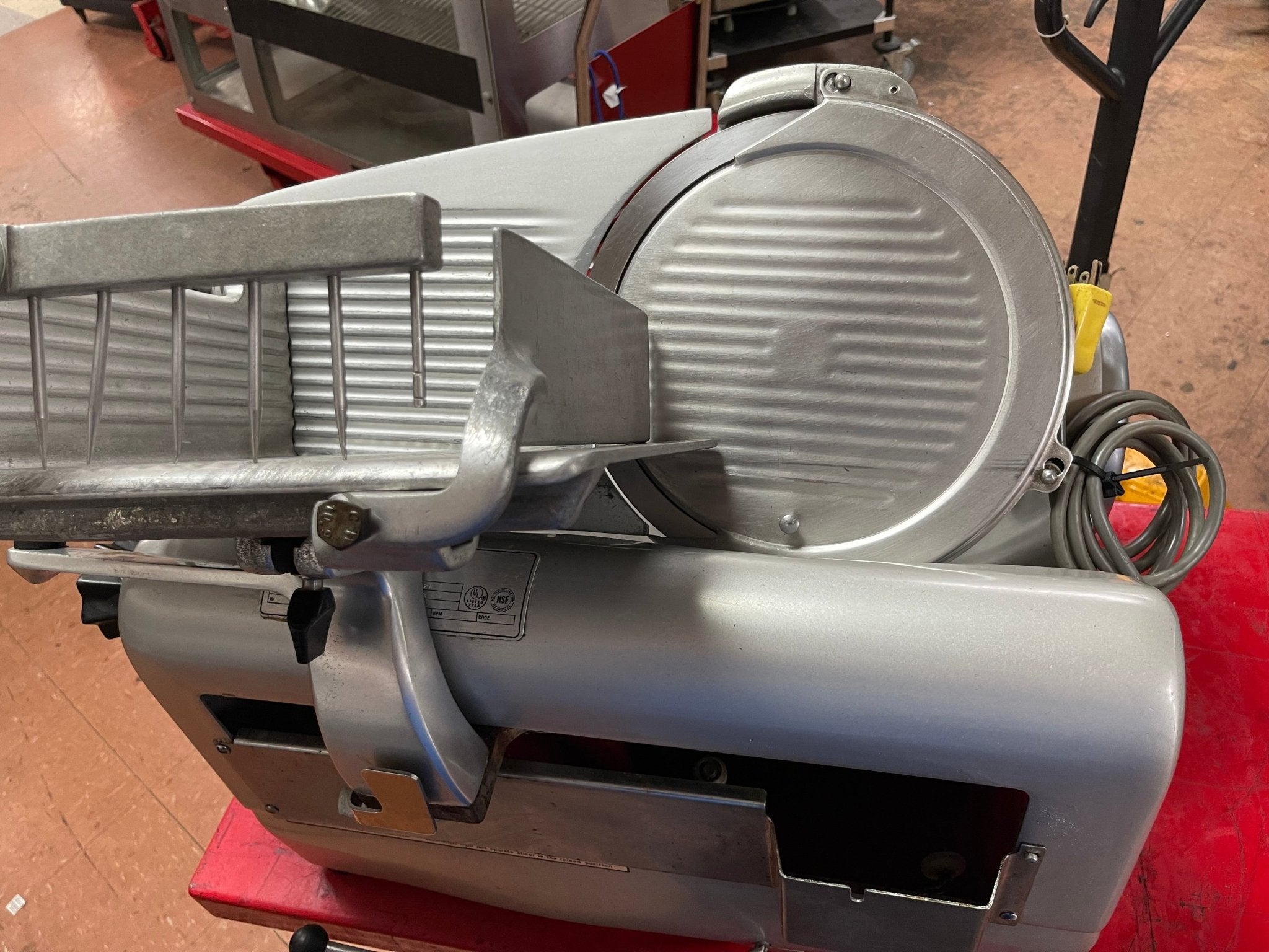 Used Hobart Automatic Meat Cheese Deli Slicer Model 1712R 120V