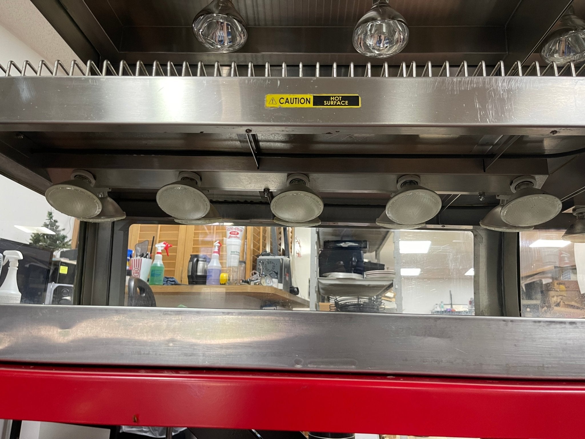 Used 2017 Resfab WD - 17A 2 Shelf 58" Heated Holding Warming Display Merchandiser 120V 38A - Falcon Restaurant Supply - 11