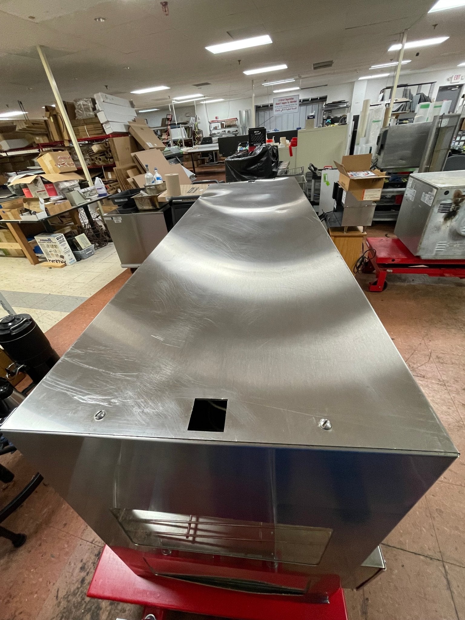 Used 2017 Resfab WD - 17A 2 Shelf 58" Heated Holding Warming Display Merchandiser 120V 38A - Falcon Restaurant Supply - 19