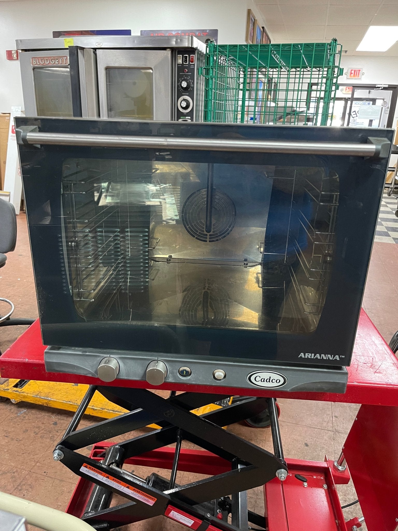 Used Cadco Arianna 4 - Shelf Half Size Countertop Convection Oven 220V - Falcon Restaurant Supply - 1