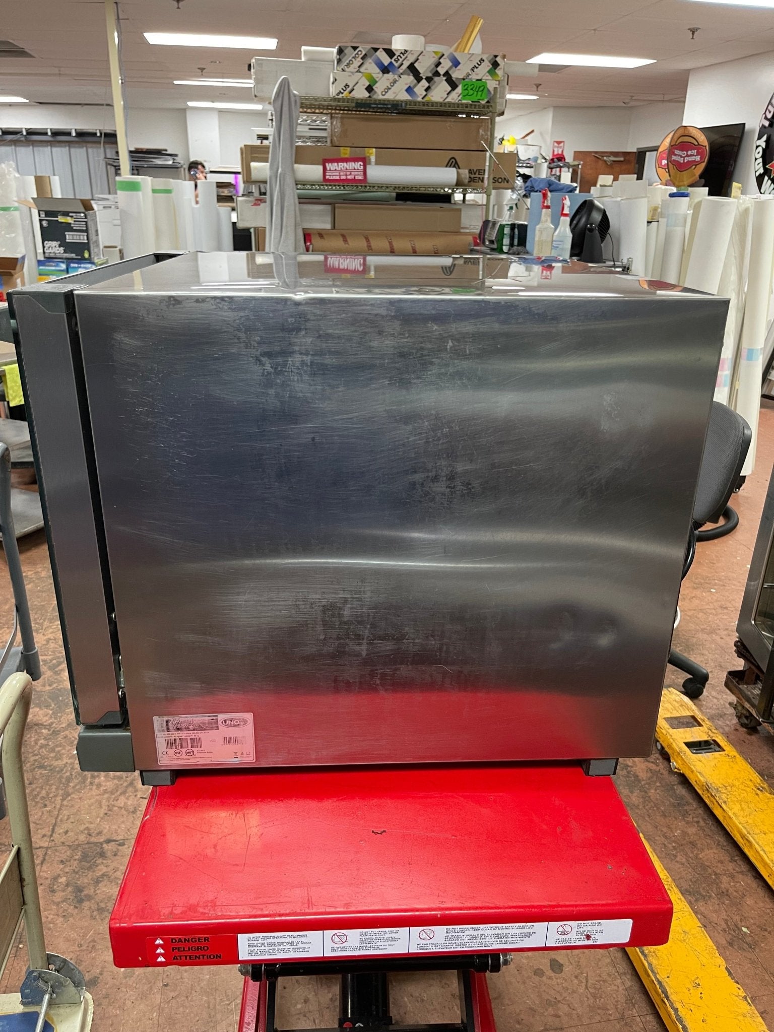 Used Cadco Arianna 4 - Shelf Half Size Countertop Convection Oven 220V - Falcon Restaurant Supply - 4