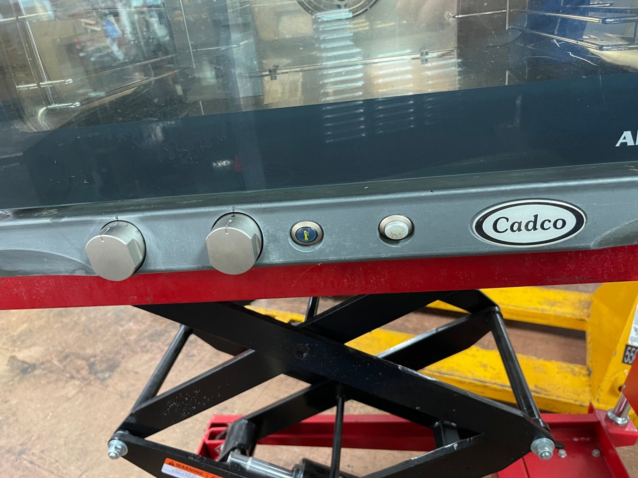 Used Cadco Arianna 4 - Shelf Half Size Countertop Convection Oven 220V - Falcon Restaurant Supply - 9