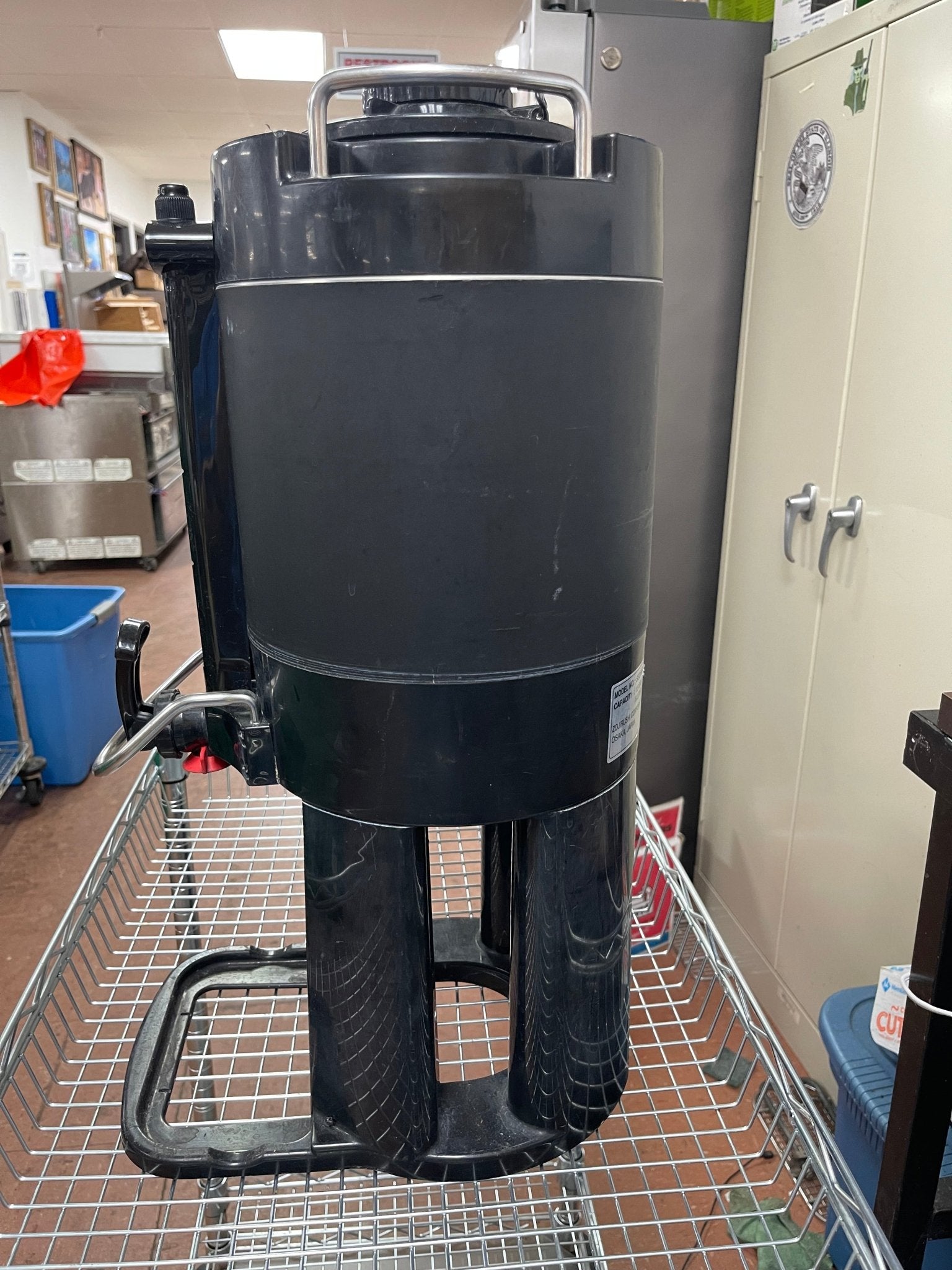 Used Bunn 1.5 Gallon Thermofresh Coffee Server Dispenser Black 39550.0001
