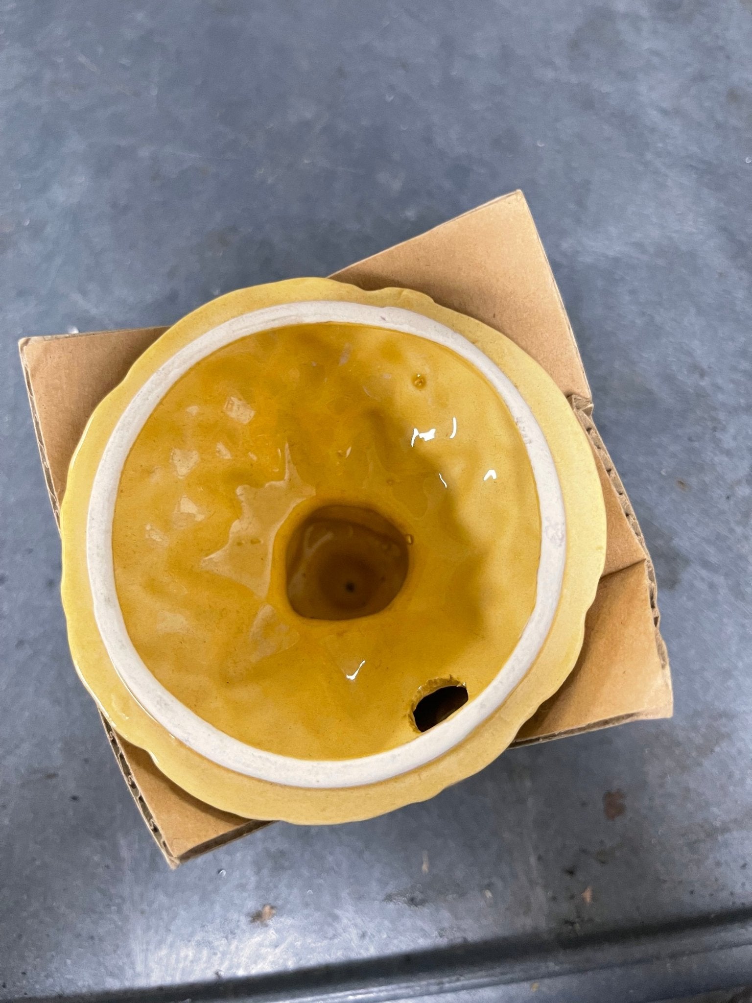 New Orchids of Hawaii R - 15 Pineapple Tiki Drink Mug - Falcon Restaurant Supply - 4