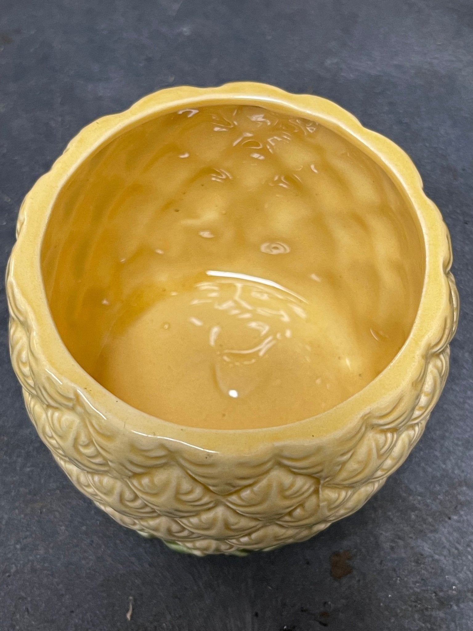 New Orchids of Hawaii R - 15 Pineapple Tiki Drink Mug - Falcon Restaurant Supply - 6