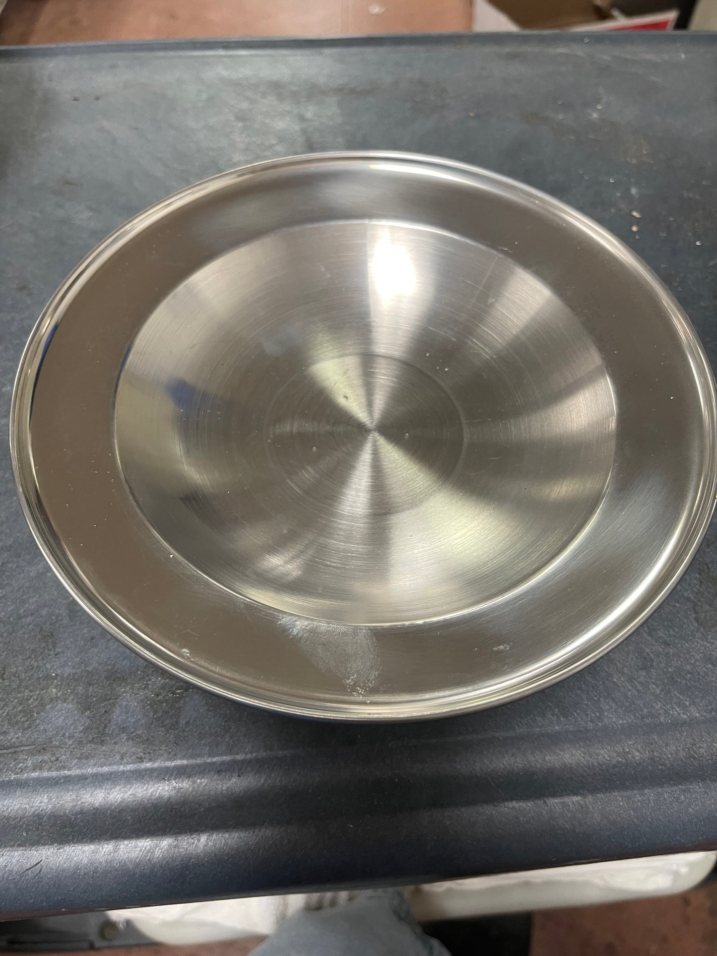 New Stainless Steel Vollrath 8.5" Compote Serving  Dish with 8" Dome Lid