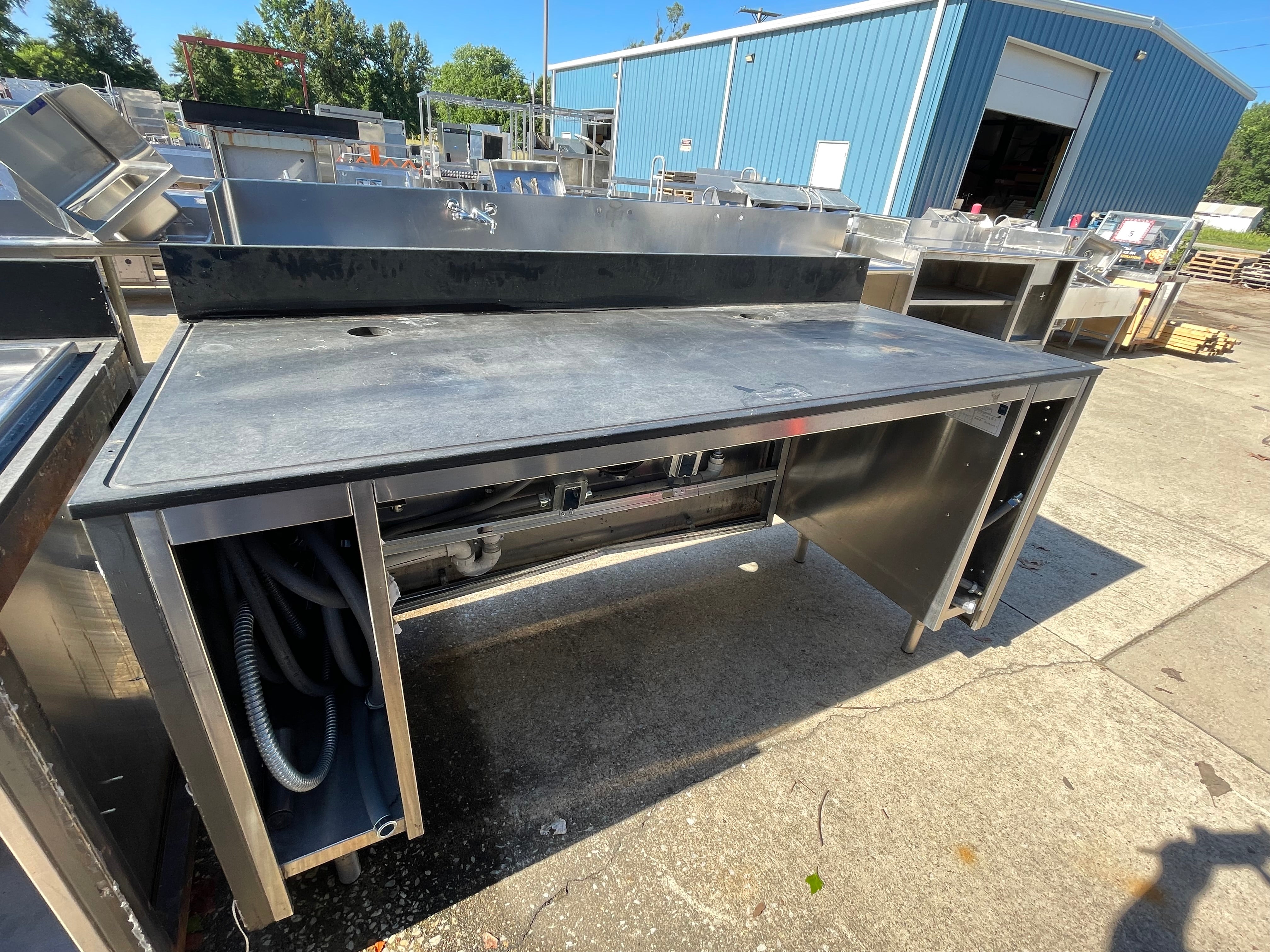 Used 78" BSI Custom Built Composite Table/Counter