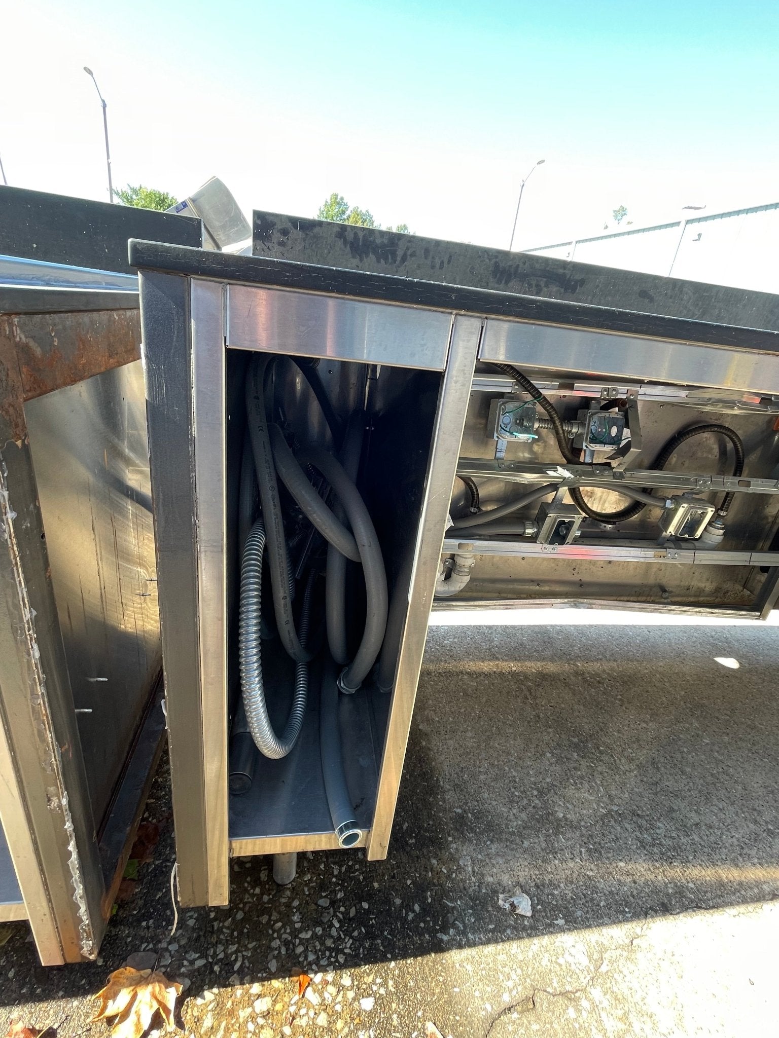 Used 78" BSI Custom Built Composite Table/Counter - Falcon Restaurant Supply - 2