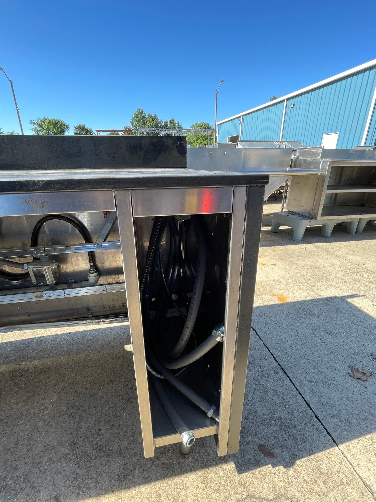 Used 78" BSI Custom Built Composite Table/Counter - Falcon Restaurant Supply - 4