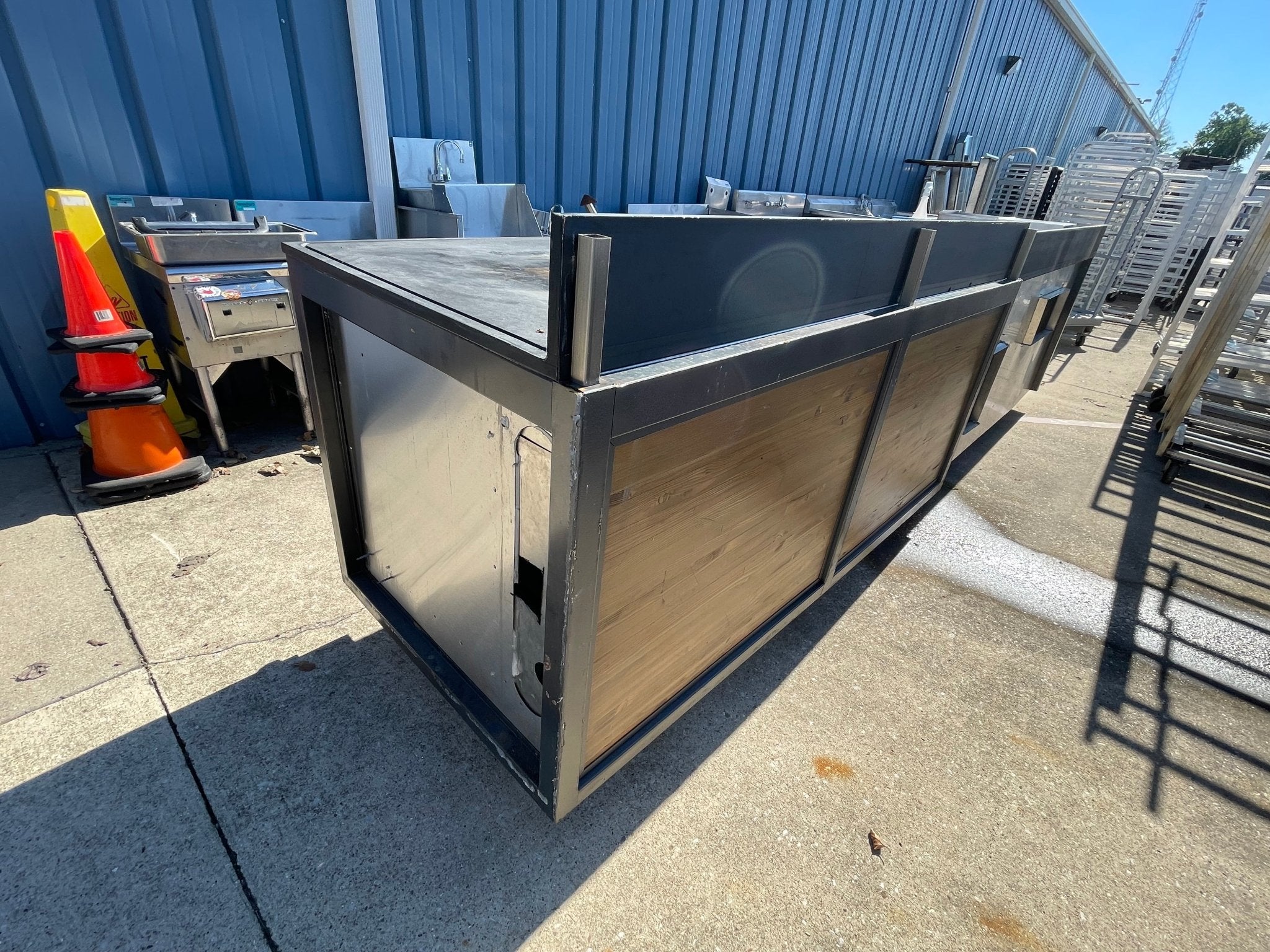 Used 78" BSI Custom Built Composite Table/Counter - Falcon Restaurant Supply - 6