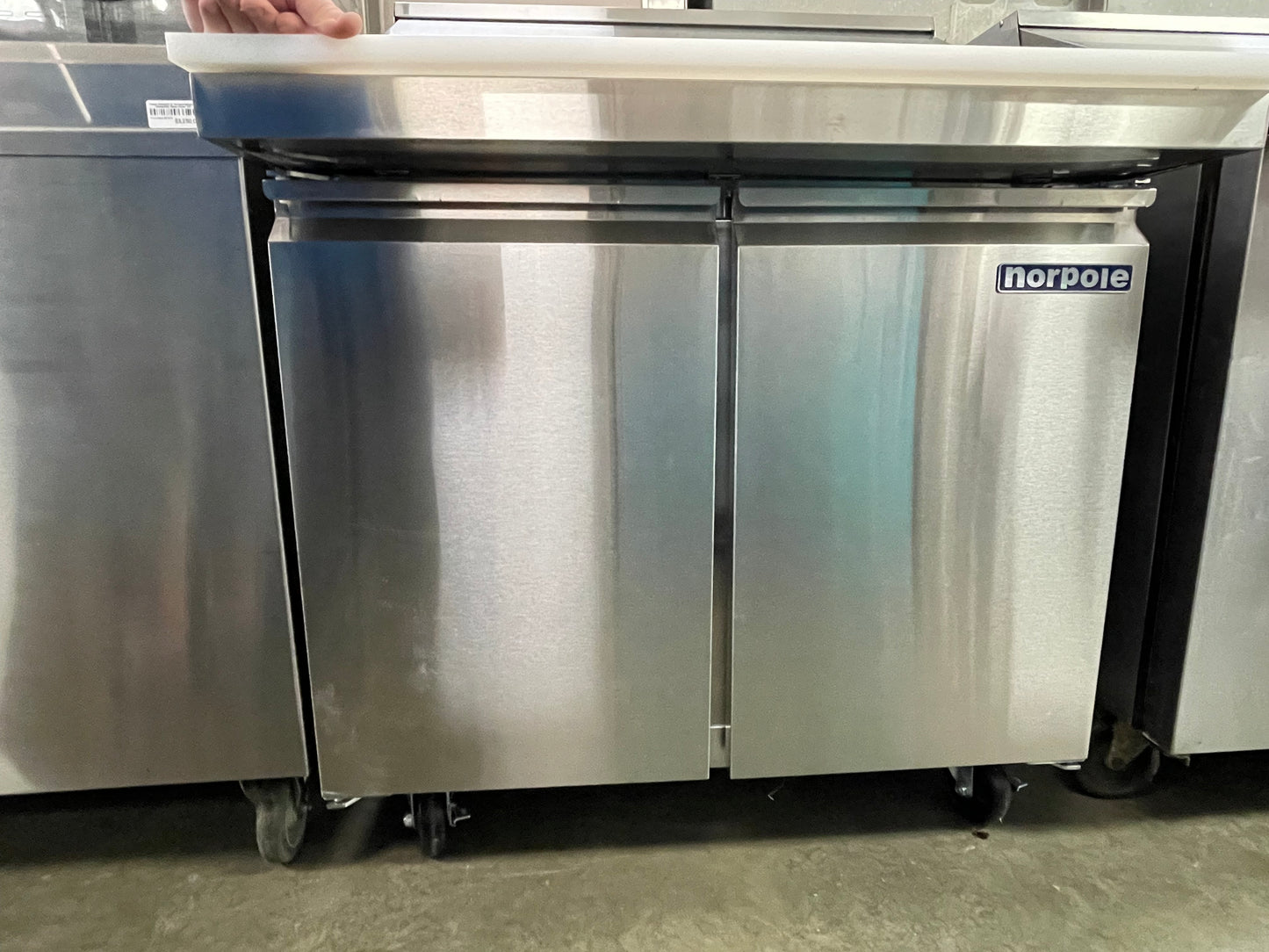 New Norpole NP2R-SWMT36 Mega Top Sandwich / Salad Unit Refrigerated Counter