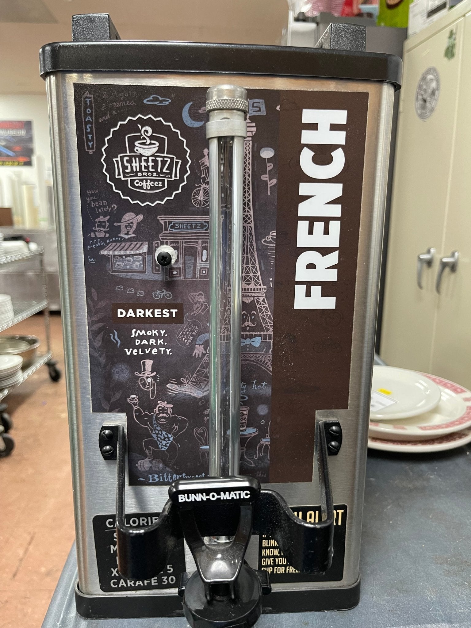 Used BUNN Soft Heat Coffee Server 1.5G/5.7L Stainless Steel 27850.0060 - Falcon Restaurant Supply - 1