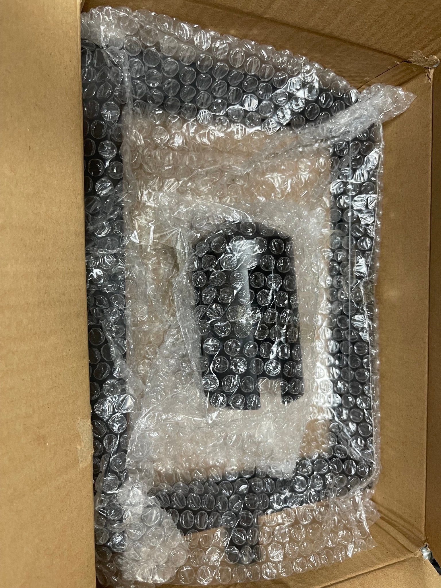 New Winco CGSF - 12K Black Stainless Steel Stanchion Top Sign Frame - Falcon Restaurant Supply - 1