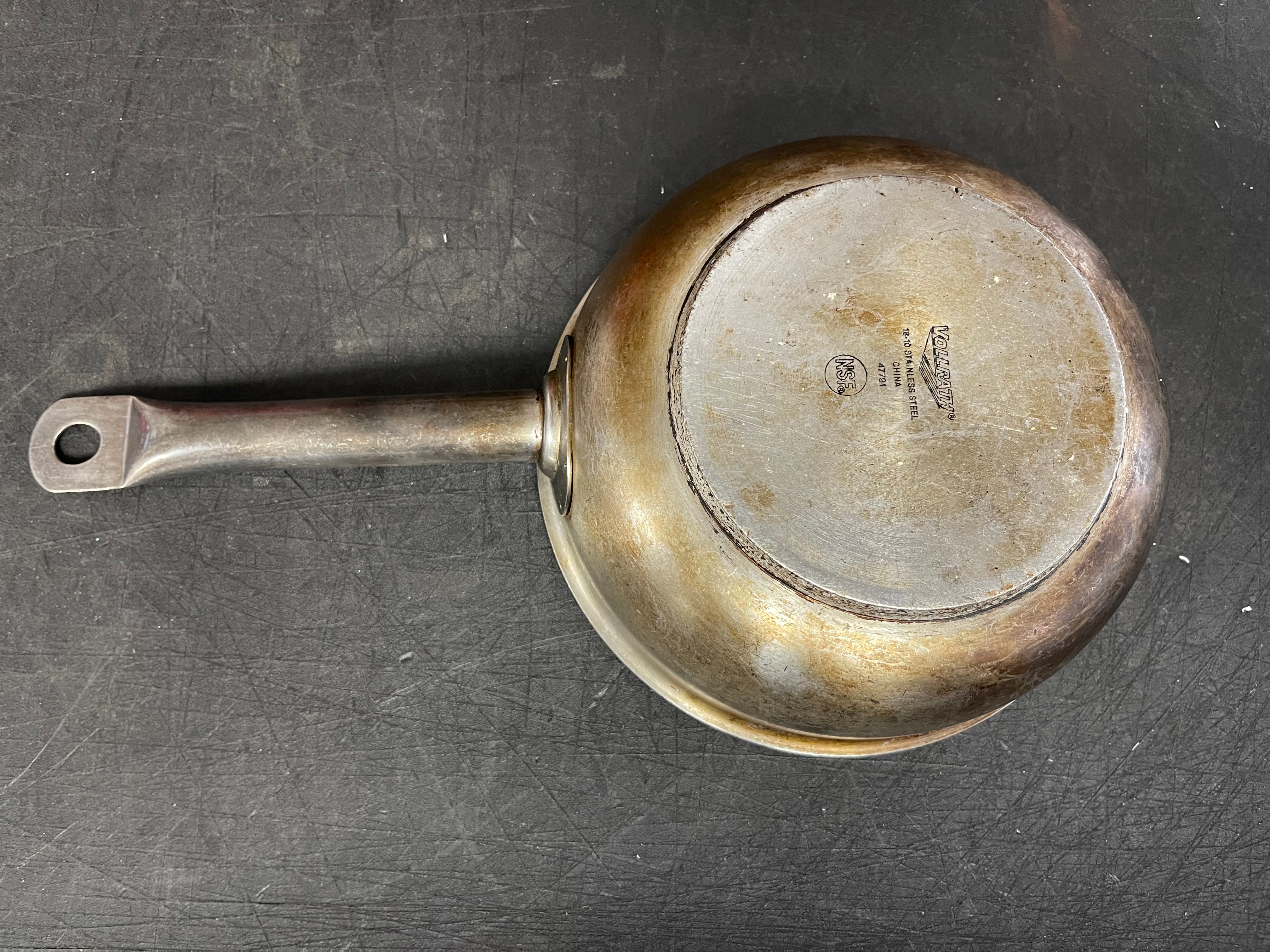 Used Vollrath 47791 - Intrigue Induction Saucier Sauce Pan, 2qt