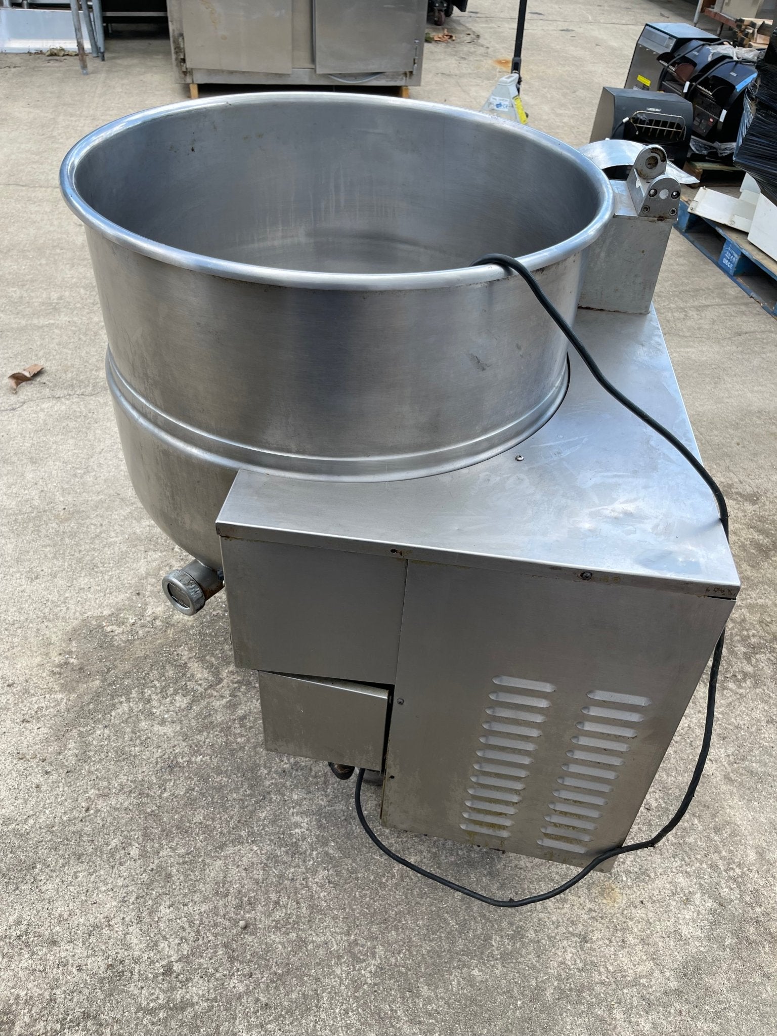 Used Cleveland KGL40 40 gal Commercial Steam Kettle Natural Gas AS IS - Falcon Restaurant Supply - 12