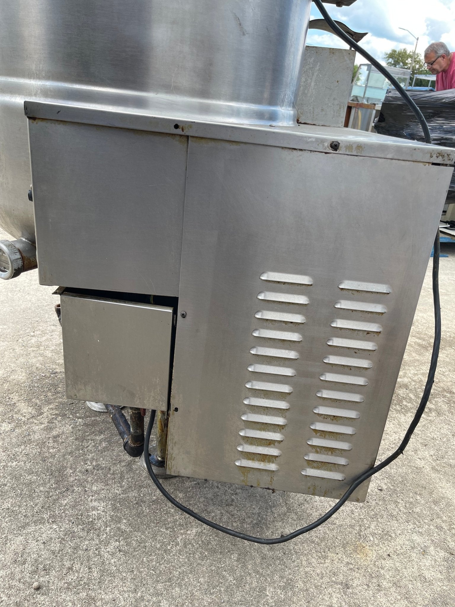 Used Cleveland KGL40 40 gal Commercial Steam Kettle Natural Gas AS IS - Falcon Restaurant Supply - 13