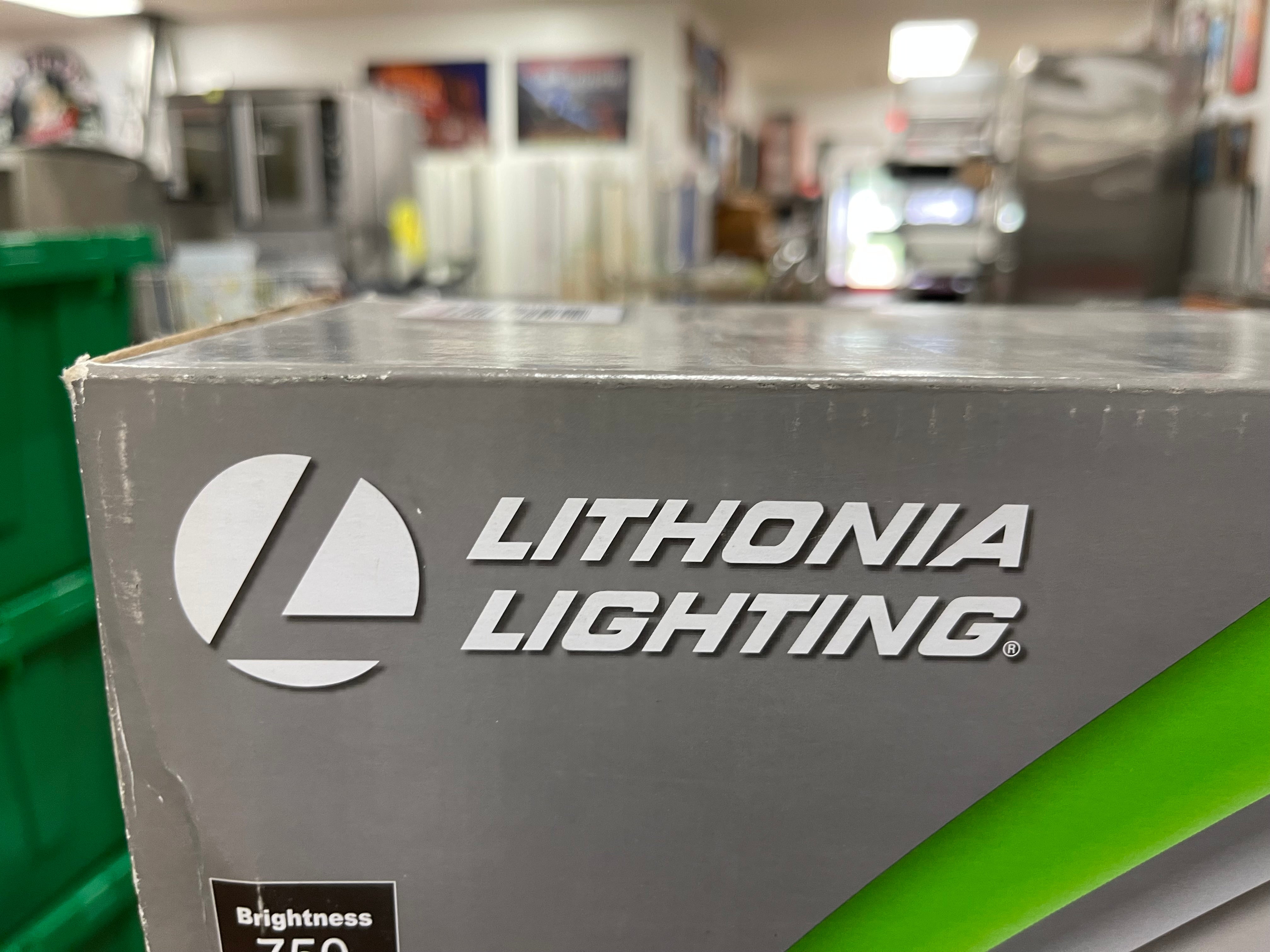 New Lithonia Lighting Series Track Kit 44" 3-Light Black LED Linear Track Lighting Kit