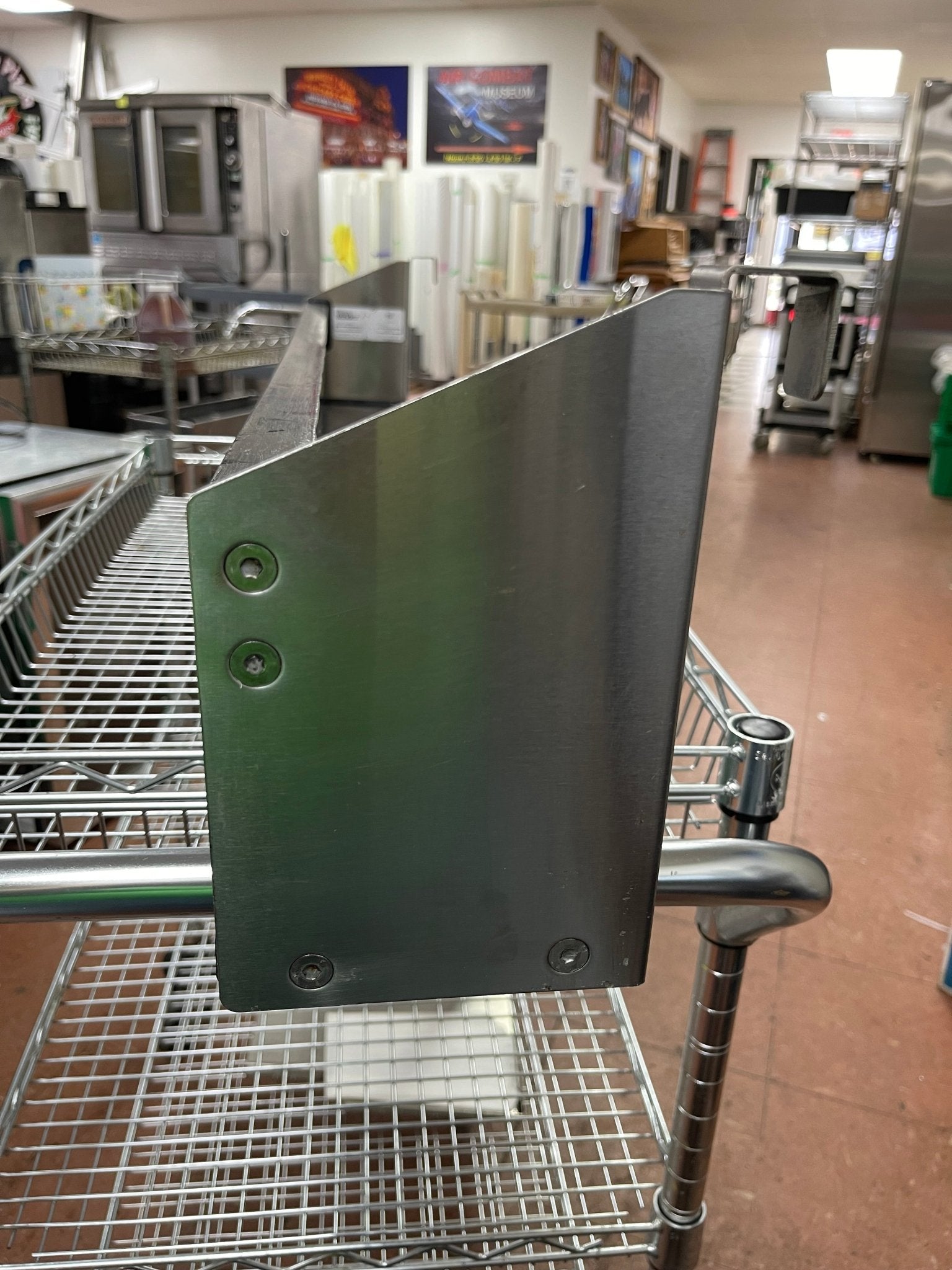 Used 42" Glastender CSR - 42 - SR Single Stainless Bar Cooler Speedrail Clip - on - Falcon Restaurant Supply - 2