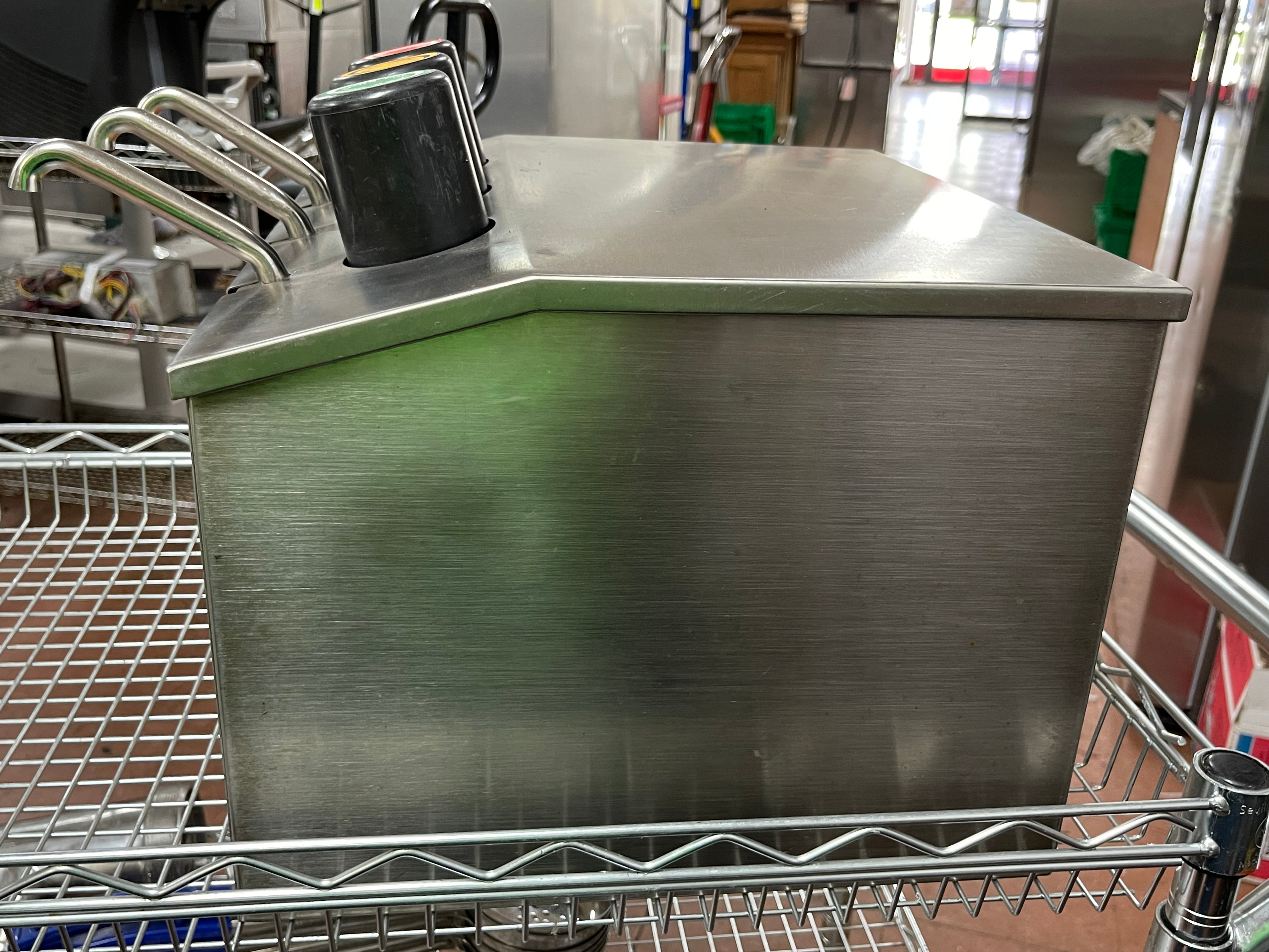 Used Automatic Bar Controls Stainless Steel Countertop Condiment Dispenser