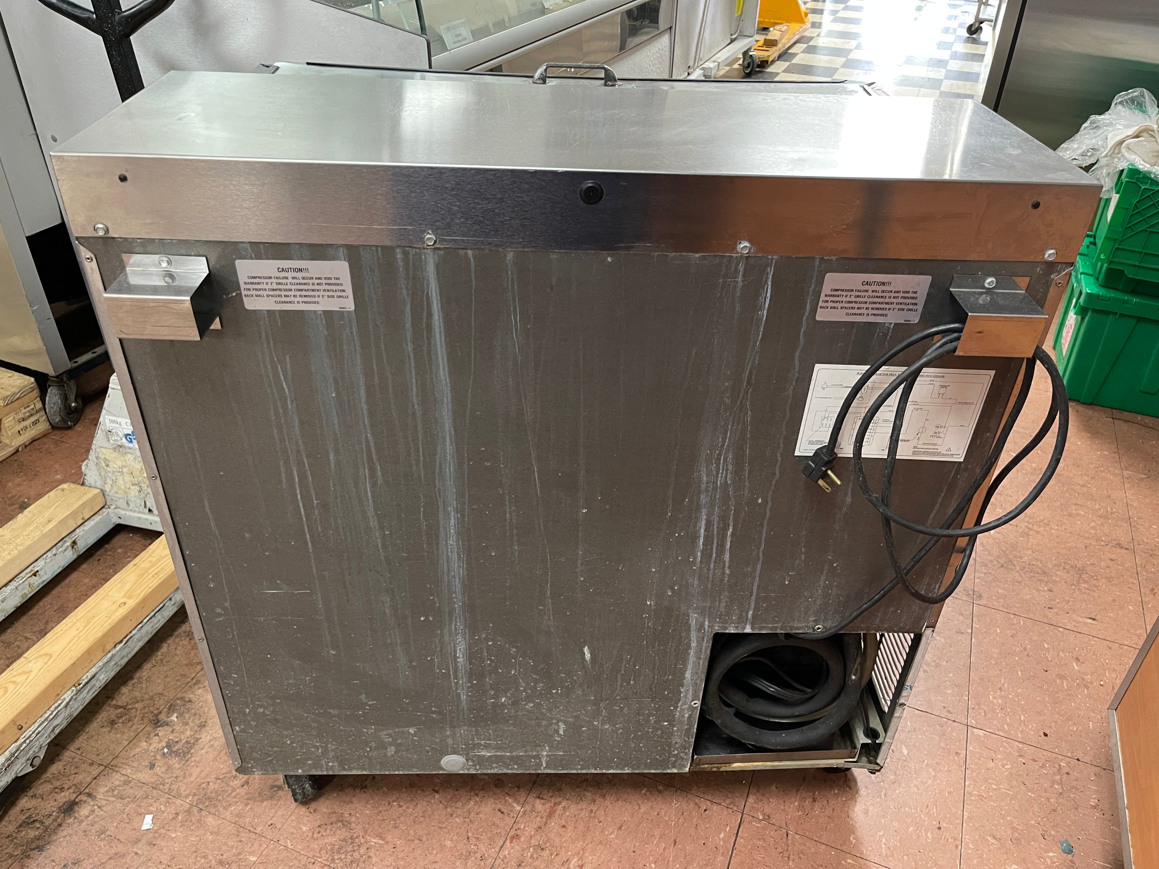 Used Perlick FR36 Bar Glass Chiller Froster w/ 142 Mug Capacity, Stainless