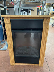 Used Heat Surge X1 Movable Electric Fireplace Heater - Falcon Restaurant Supply - 1