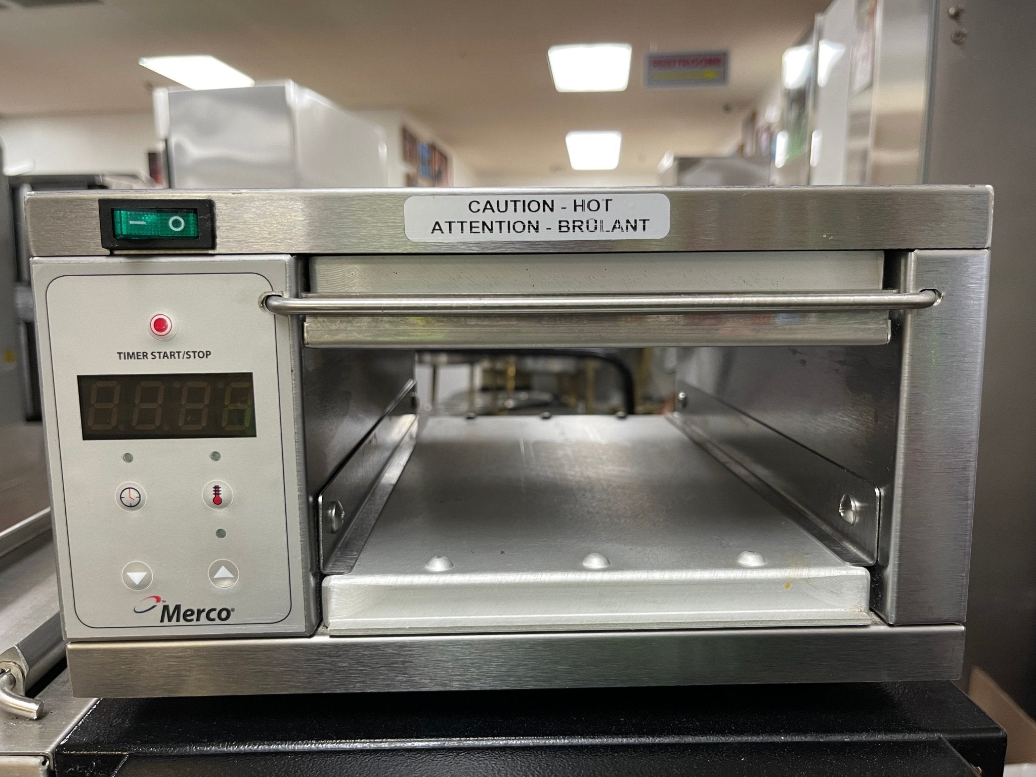 Used Merco MHC - 1 Heated Countertop Pass Thru Holding Cabinet Warmer 120V 360 Watt - Falcon Restaurant Supply - 2