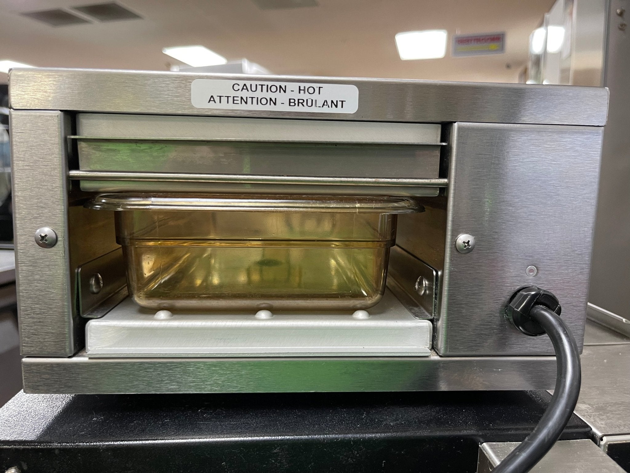 Used Merco MHC - 1 Heated Countertop Pass Thru Holding Cabinet Warmer 120V 360 Watt - Falcon Restaurant Supply - 6