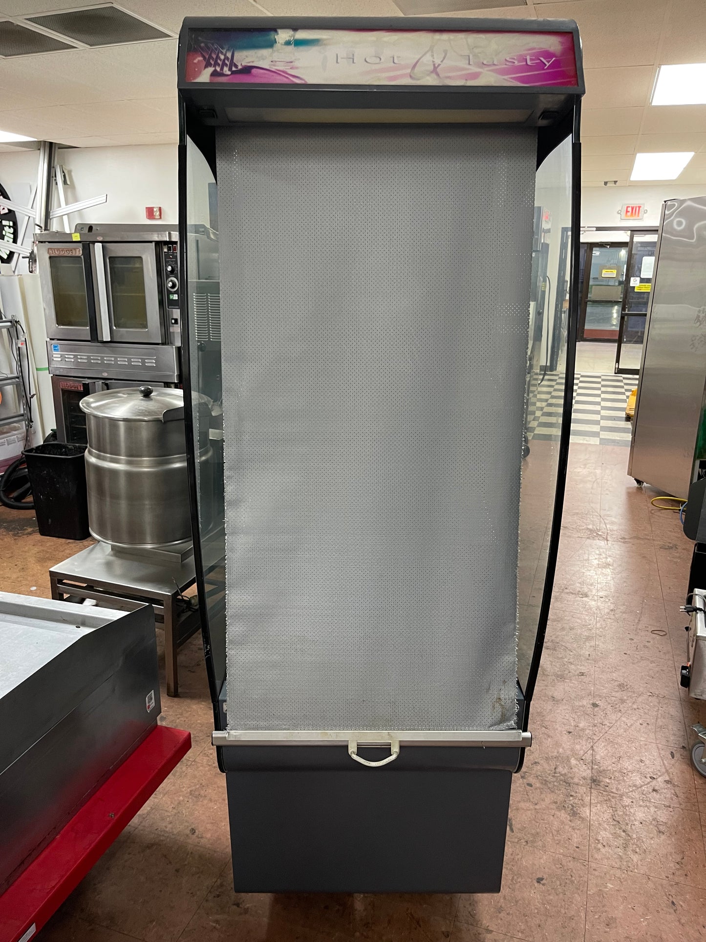 Used Fri Jado CLD25 Heated Grab & Go Air Curtain Merchandiser Display Warmer 220V