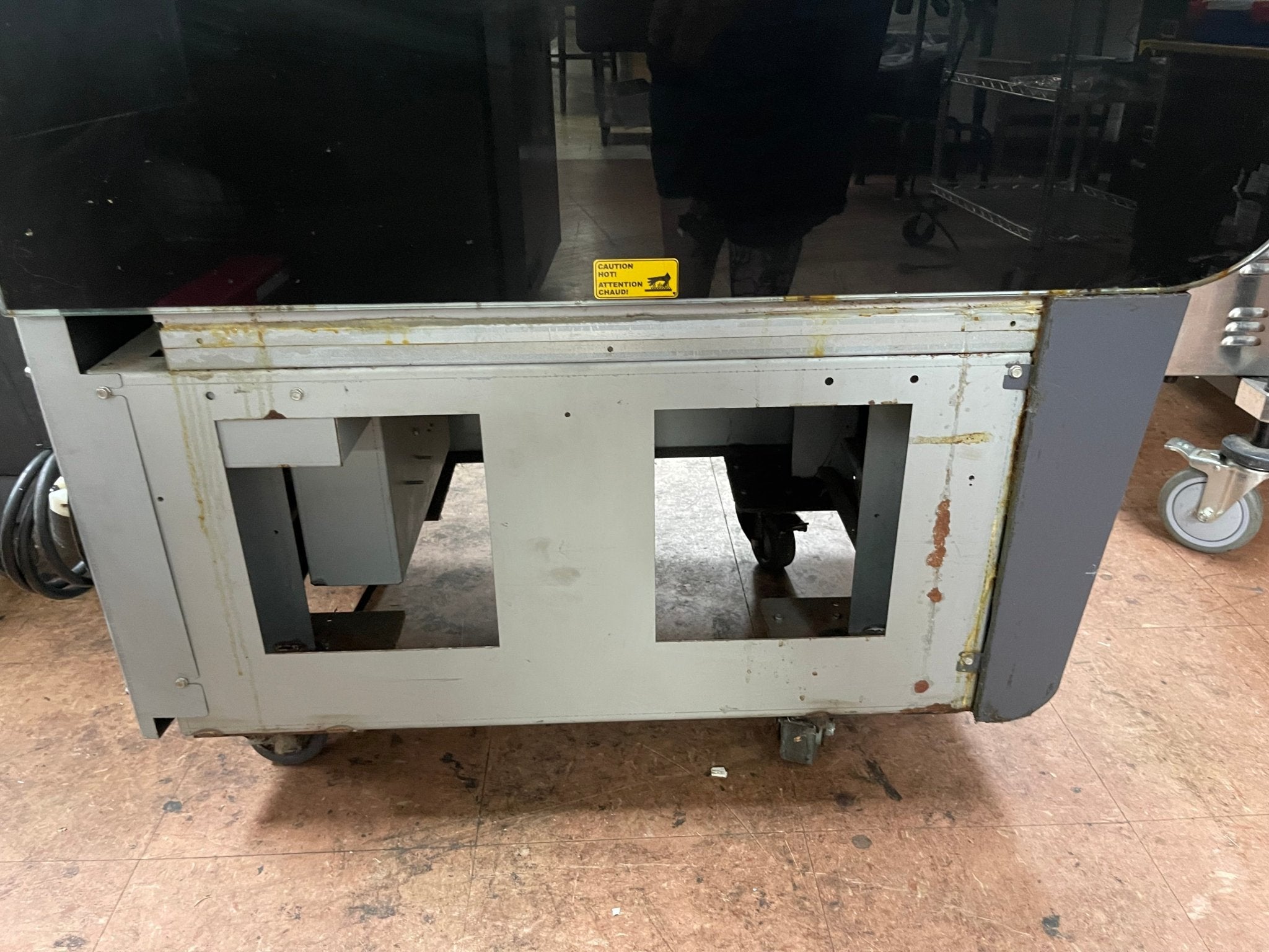 Used Fri Jado CLD25 Heated Grab & Go Air Curtain Merchandiser Display Warmer 220V - Falcon Restaurant Supply - 5