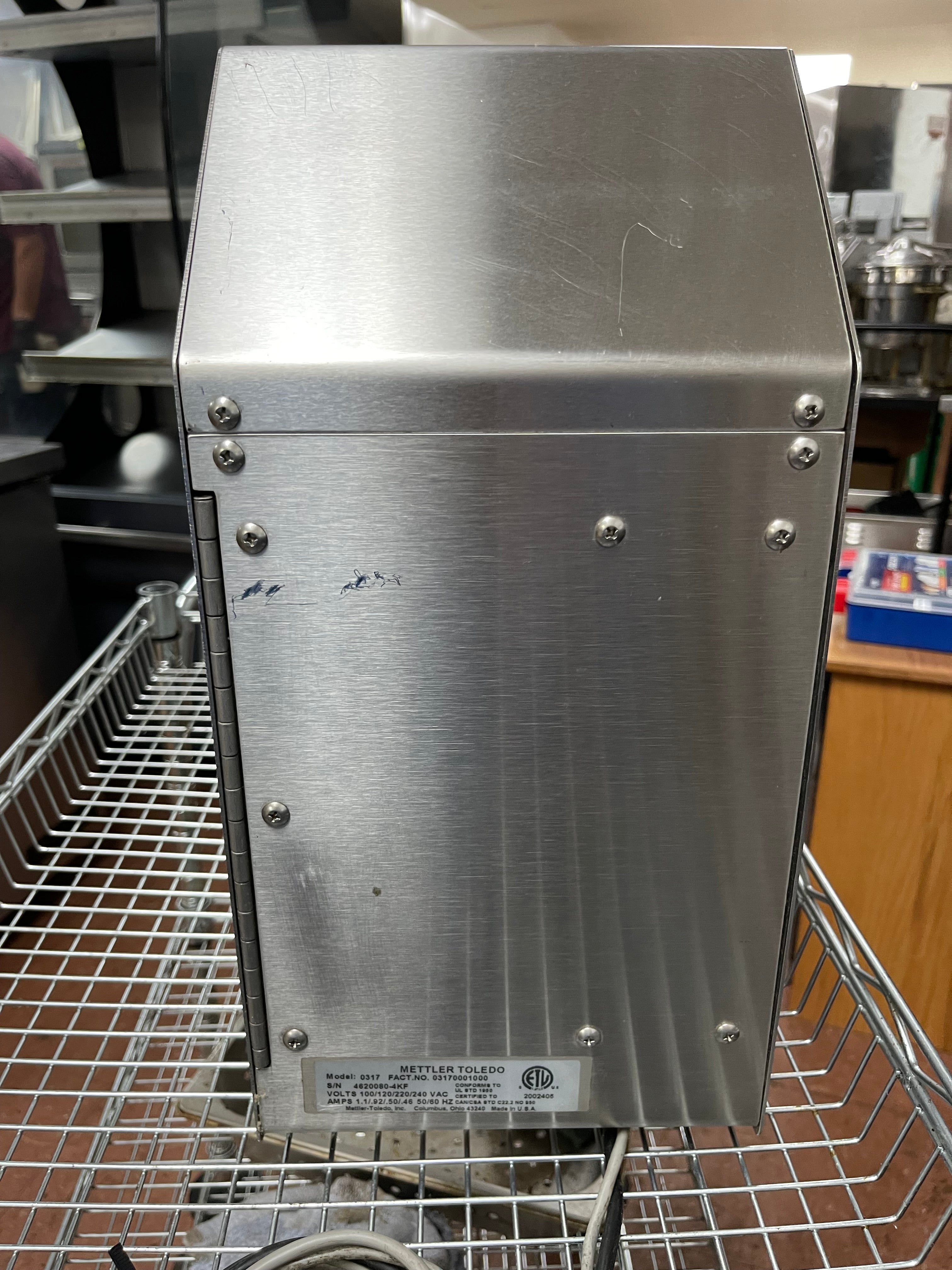 Used Toledo 317 Food Grade Thermal Label Printer for Price Labels 120V