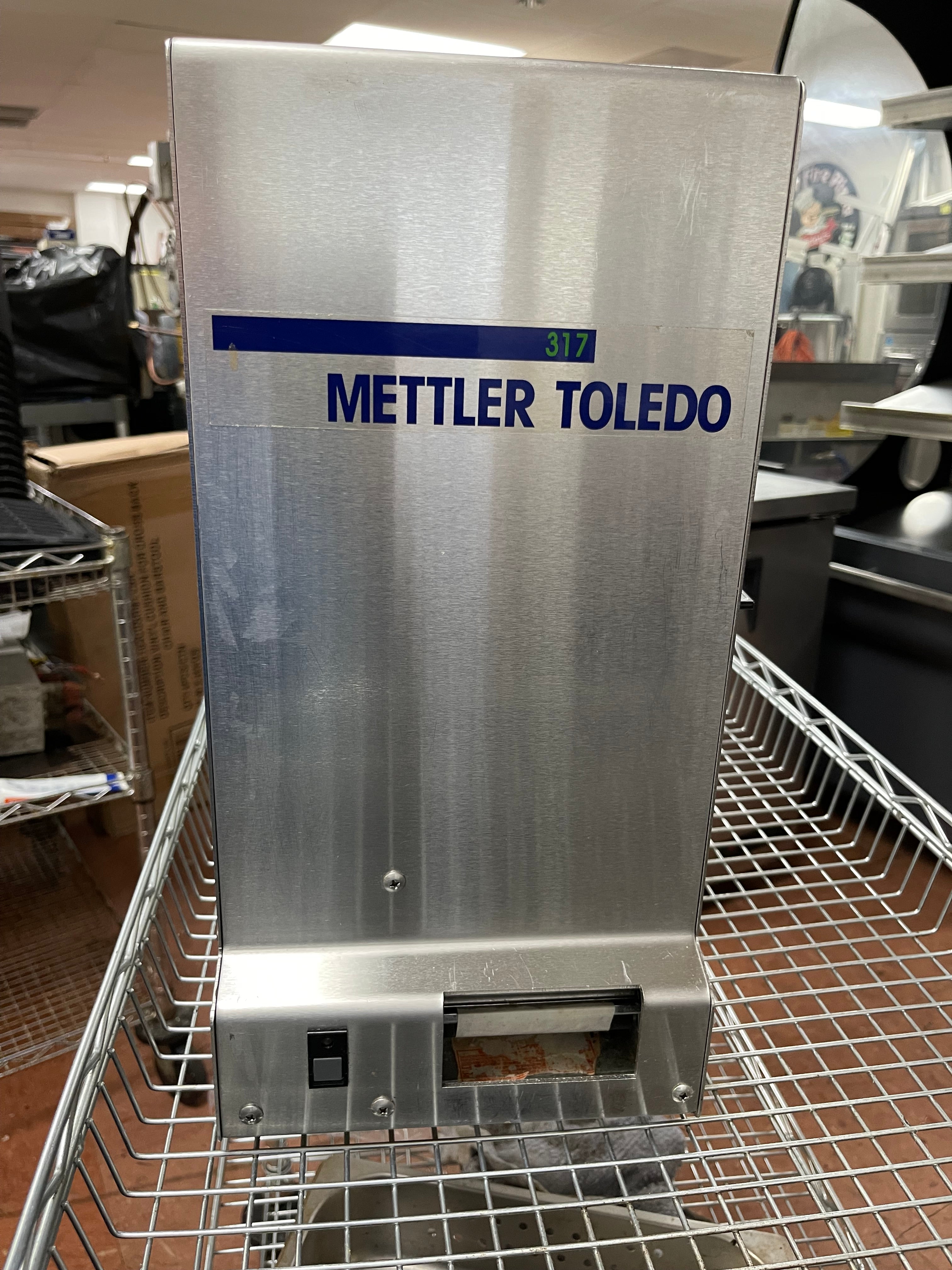 Used Toledo 317 Food Grade Thermal Label Printer for Price Labels 120V