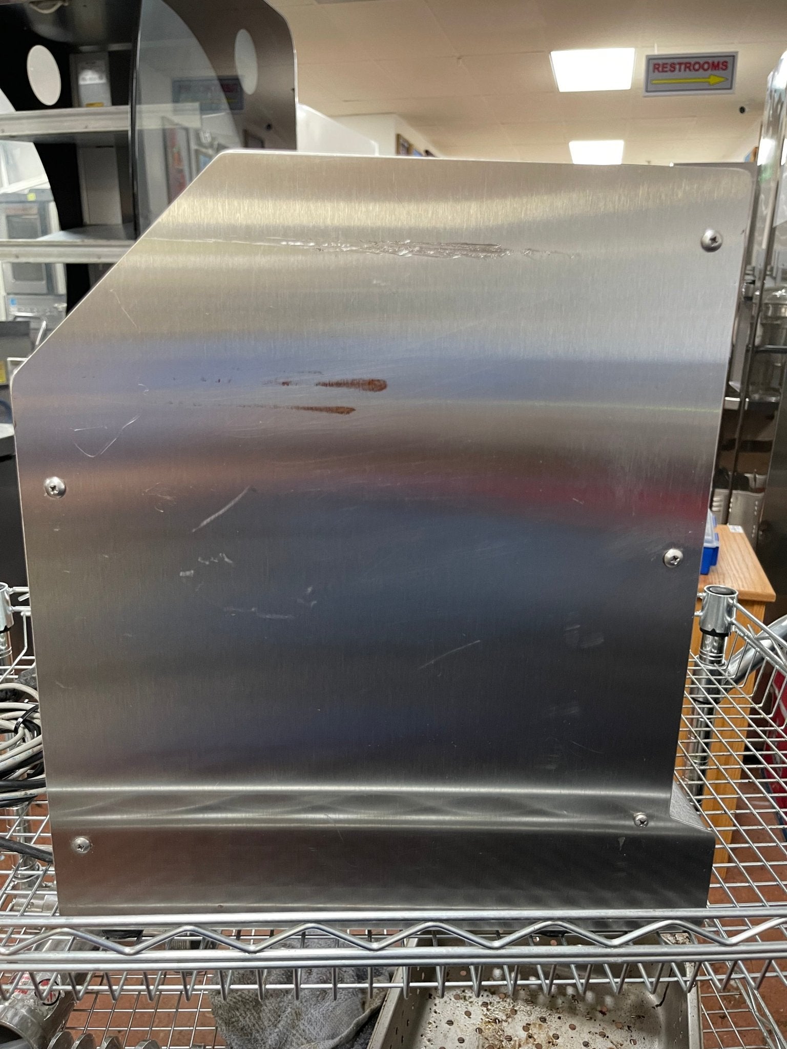 Used Toledo 317 Food Grade Thermal Label Printer for Price Labels 120V - Falcon Restaurant Supply - 6