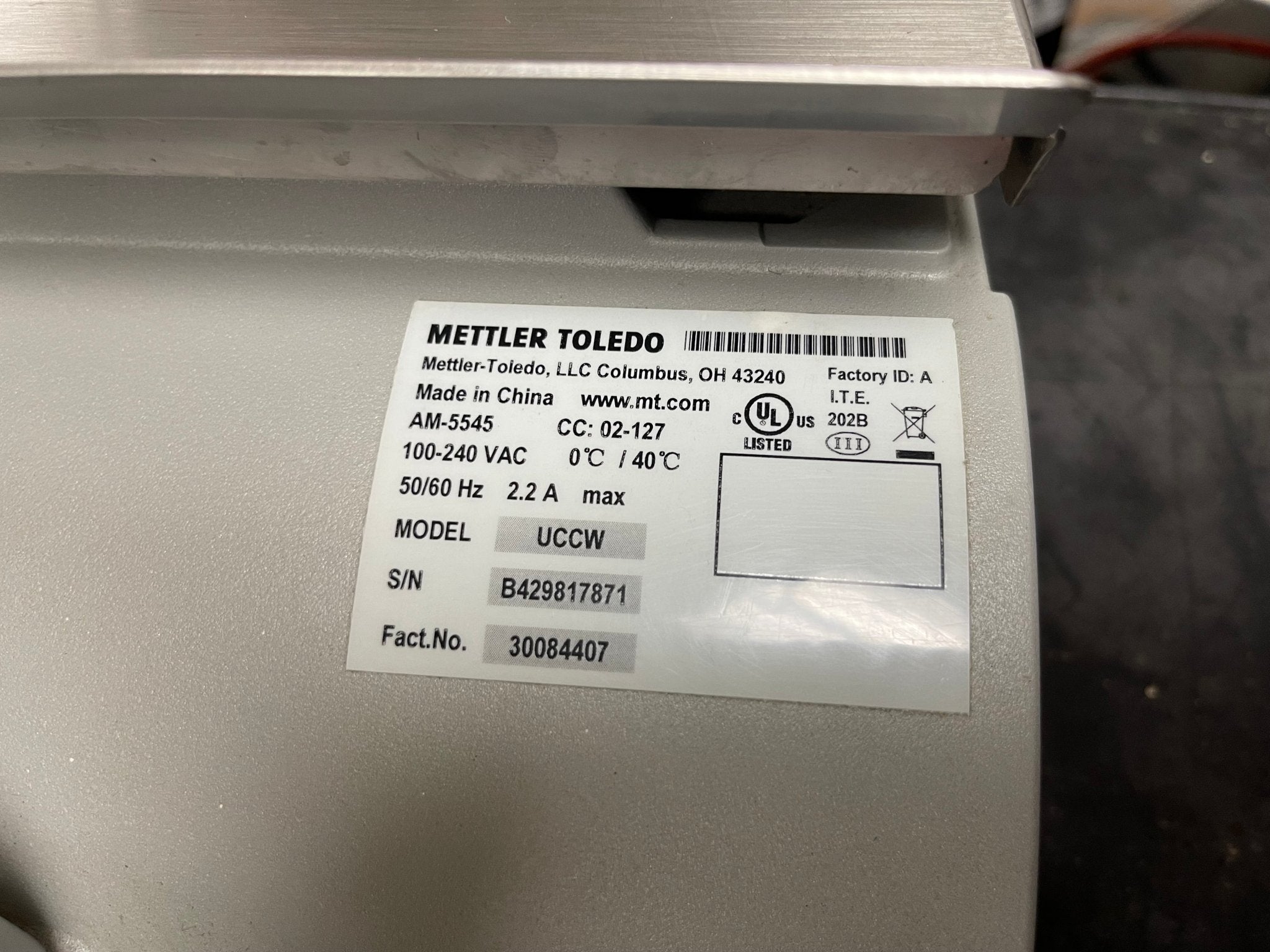 Used Toledo UCCW Smart Touch Counter Deli Produce Digital Scale with Printer 30lb - Falcon Restaurant Supply - 10