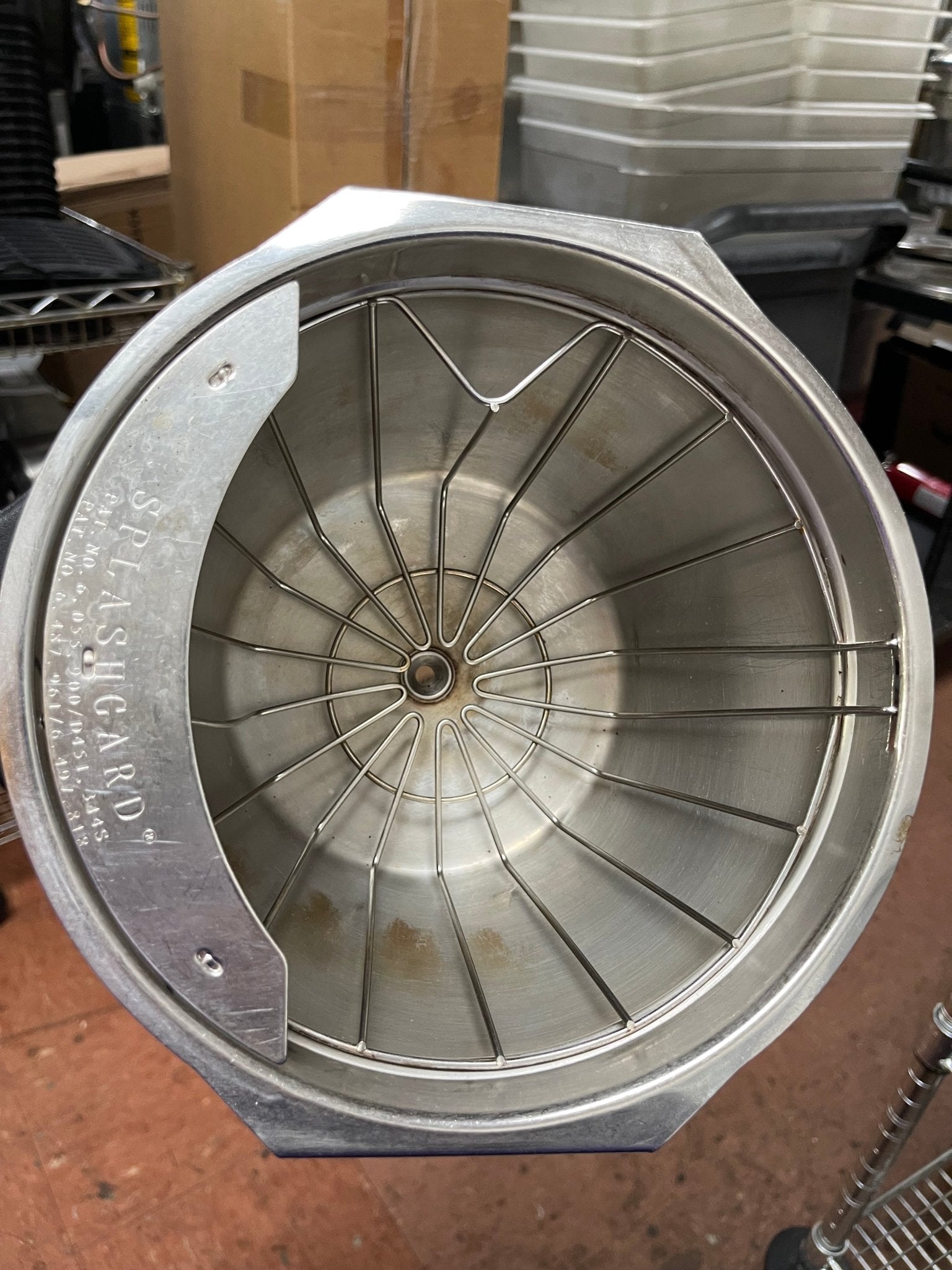 Used Bunn 32643.0000 Stainless Steel Smart Coffee Brewer Funnel - Falcon Restaurant Supply - 3