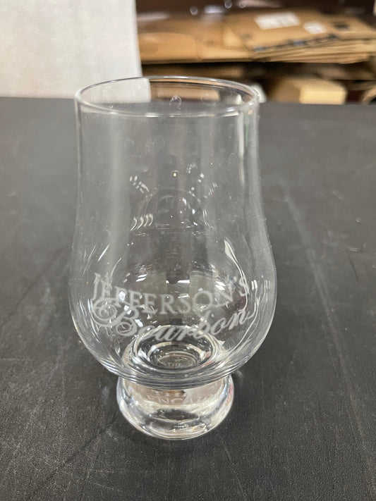 Jefferson's Bourbon Whiskey Tasting Glass 6oz