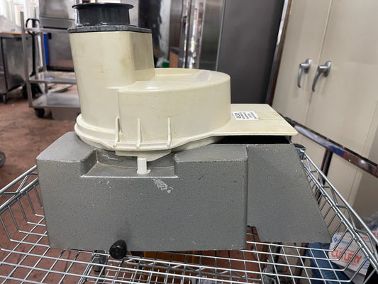 Used Robot Coupe CL400 Continuous Feed Food Processor Attachment with 2 Blades.