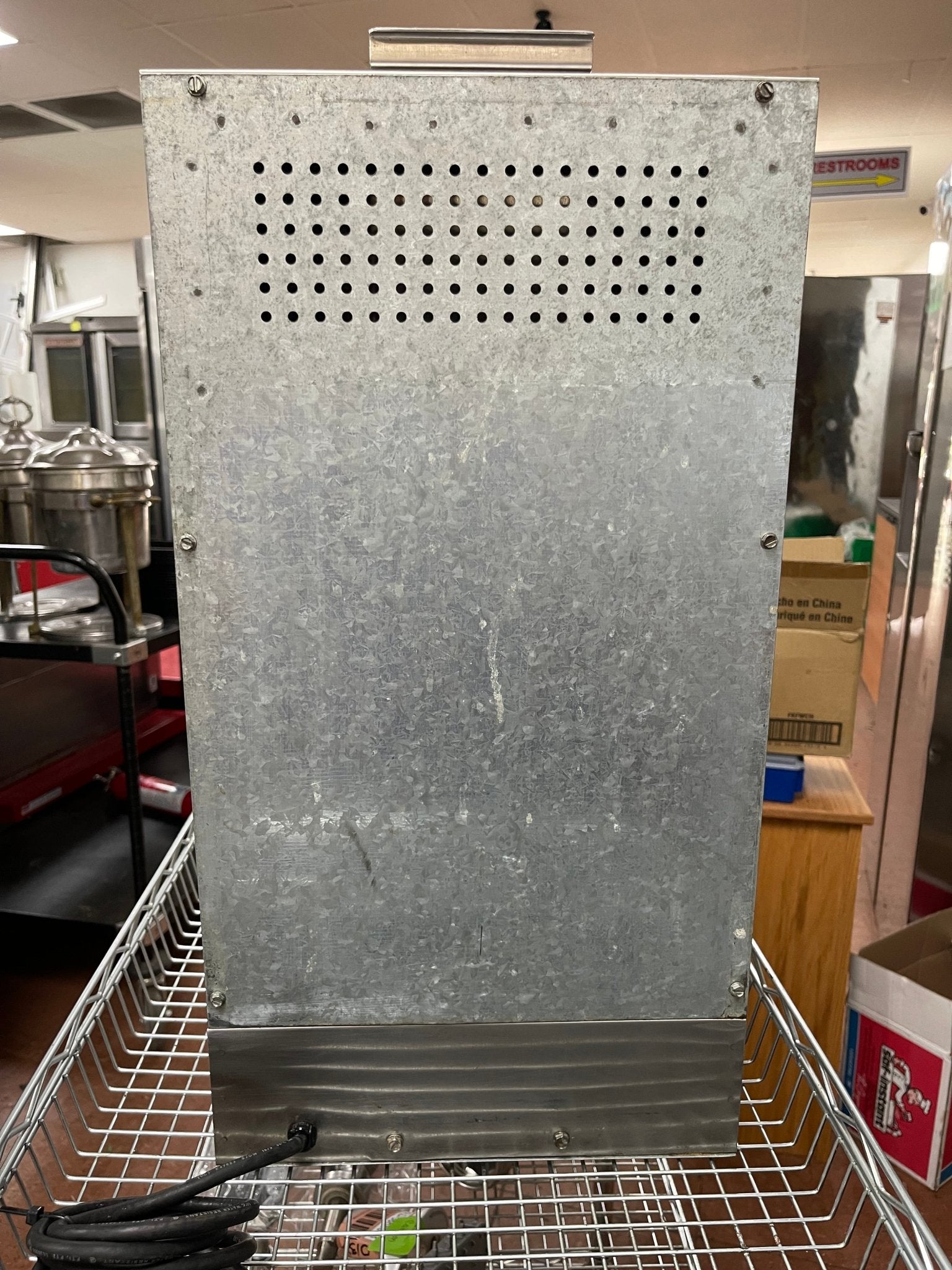 Used Kronomatic Junior Commercial Electric Gyro Broiler Cooker 110V 1400W - Falcon Restaurant Supply - 5