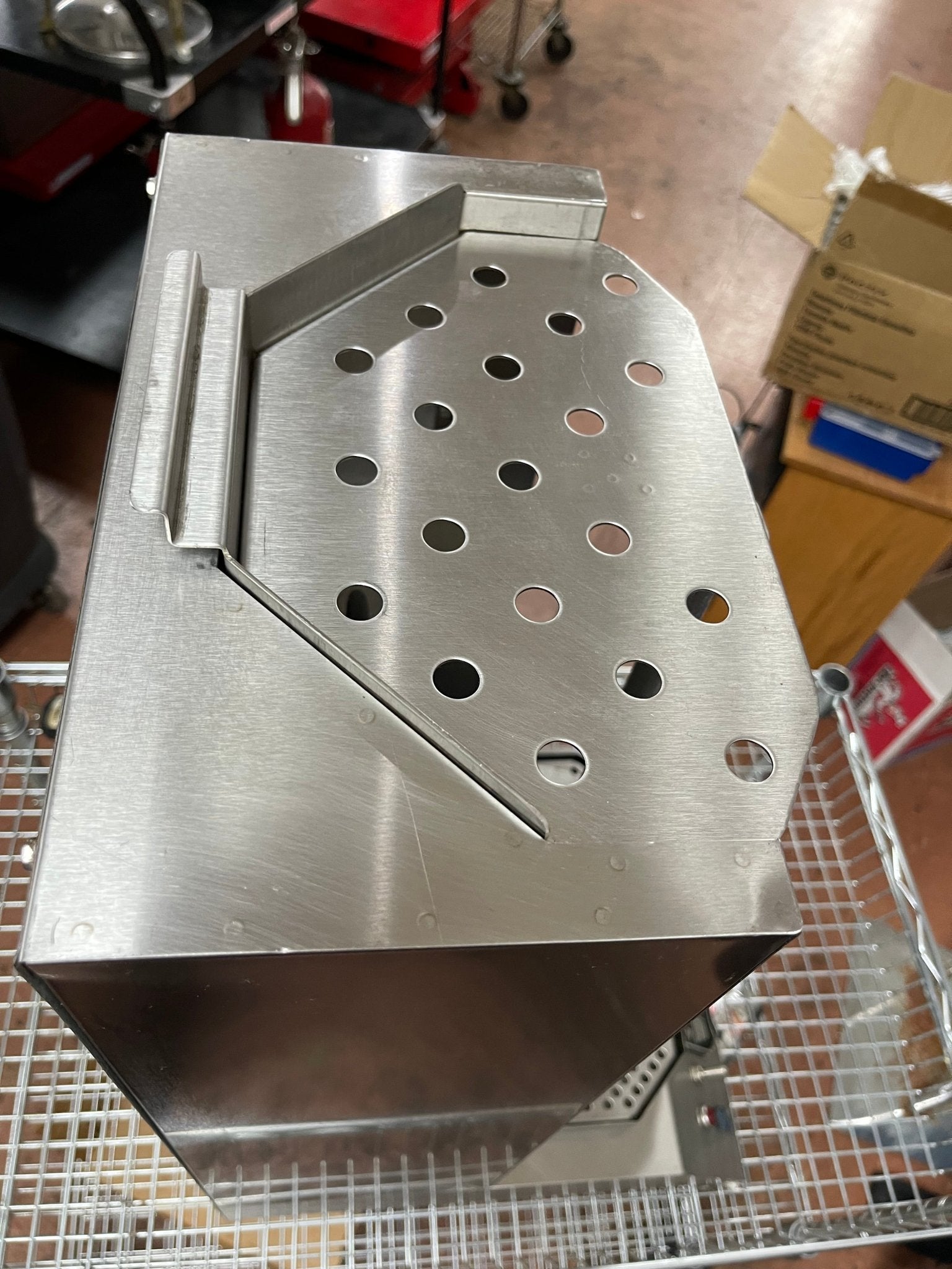 Used Kronomatic Junior Commercial Electric Gyro Broiler Cooker 110V 1400W - Falcon Restaurant Supply - 7