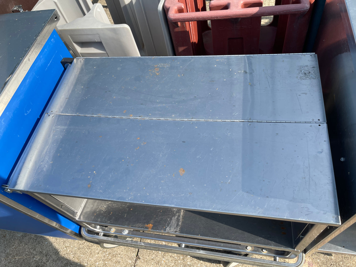 Used Stainless Steel Utility Cart - SS52