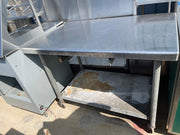 Used 47" Stainless Steel Table - SS60 - Falcon Restaurant Supply - 1