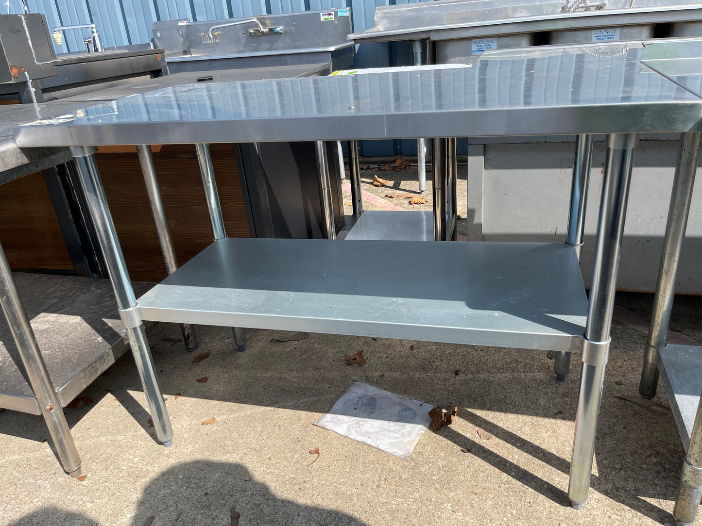 Used 48" Stainless Steel Table - SS65