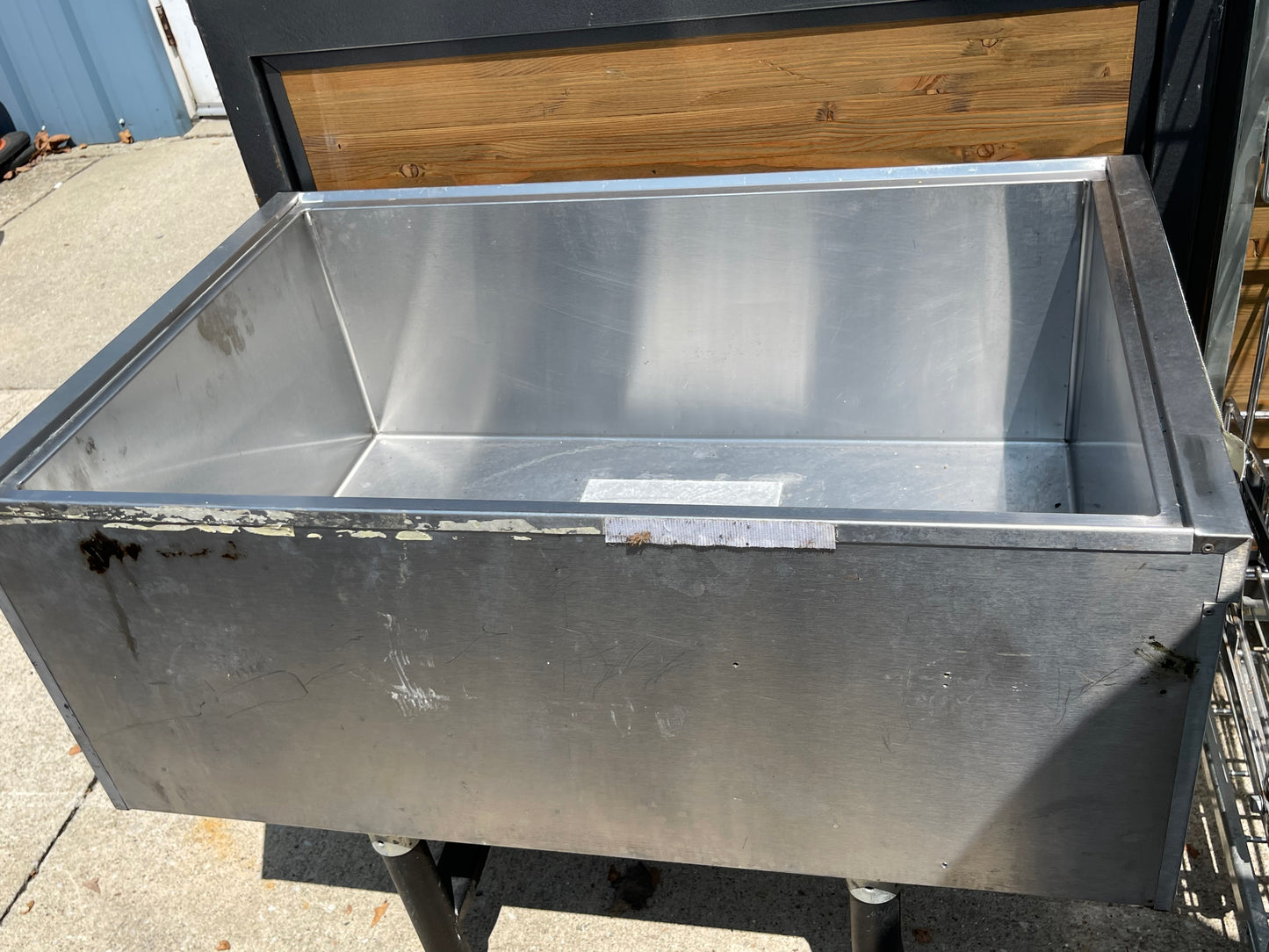 Used 36" Stainless Steel Undercounter Ice Bin - SS69