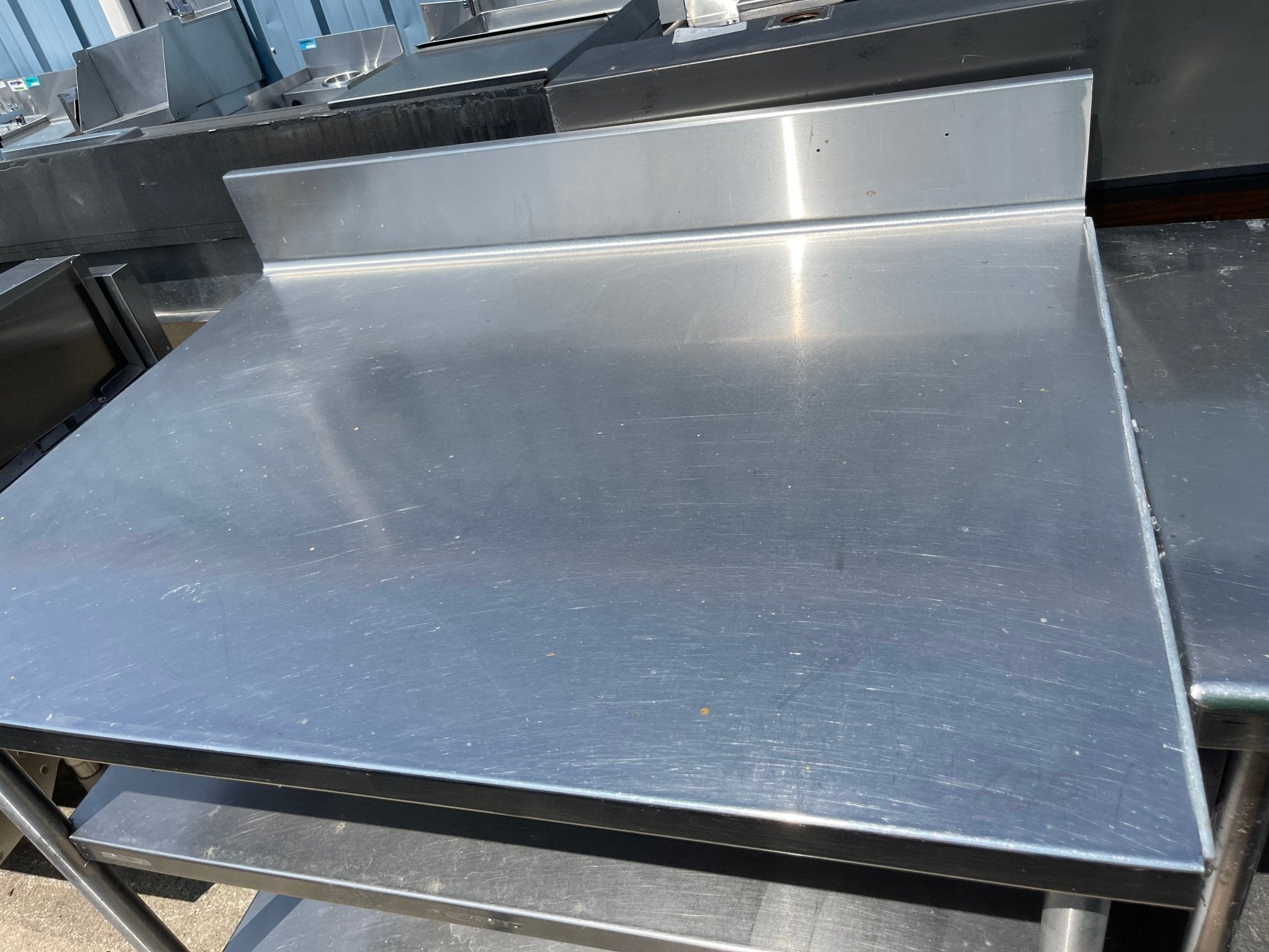 Used 46" Stainless Steel Table extension - SS68 - Falcon Restaurant Supply - 2