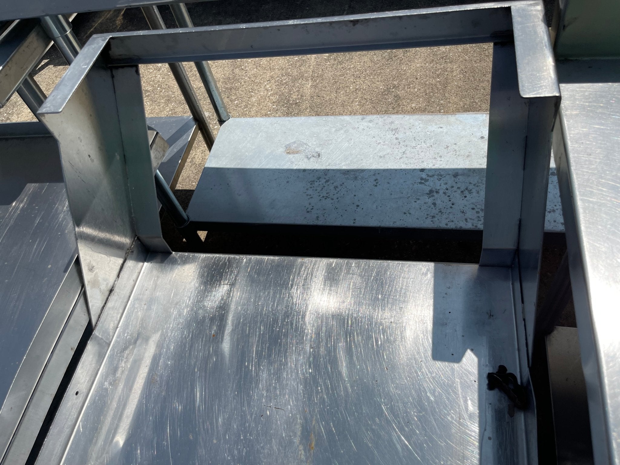 Used Stainless Steel Equipment Cart Stand - SS78 - Falcon Restaurant Supply - 3