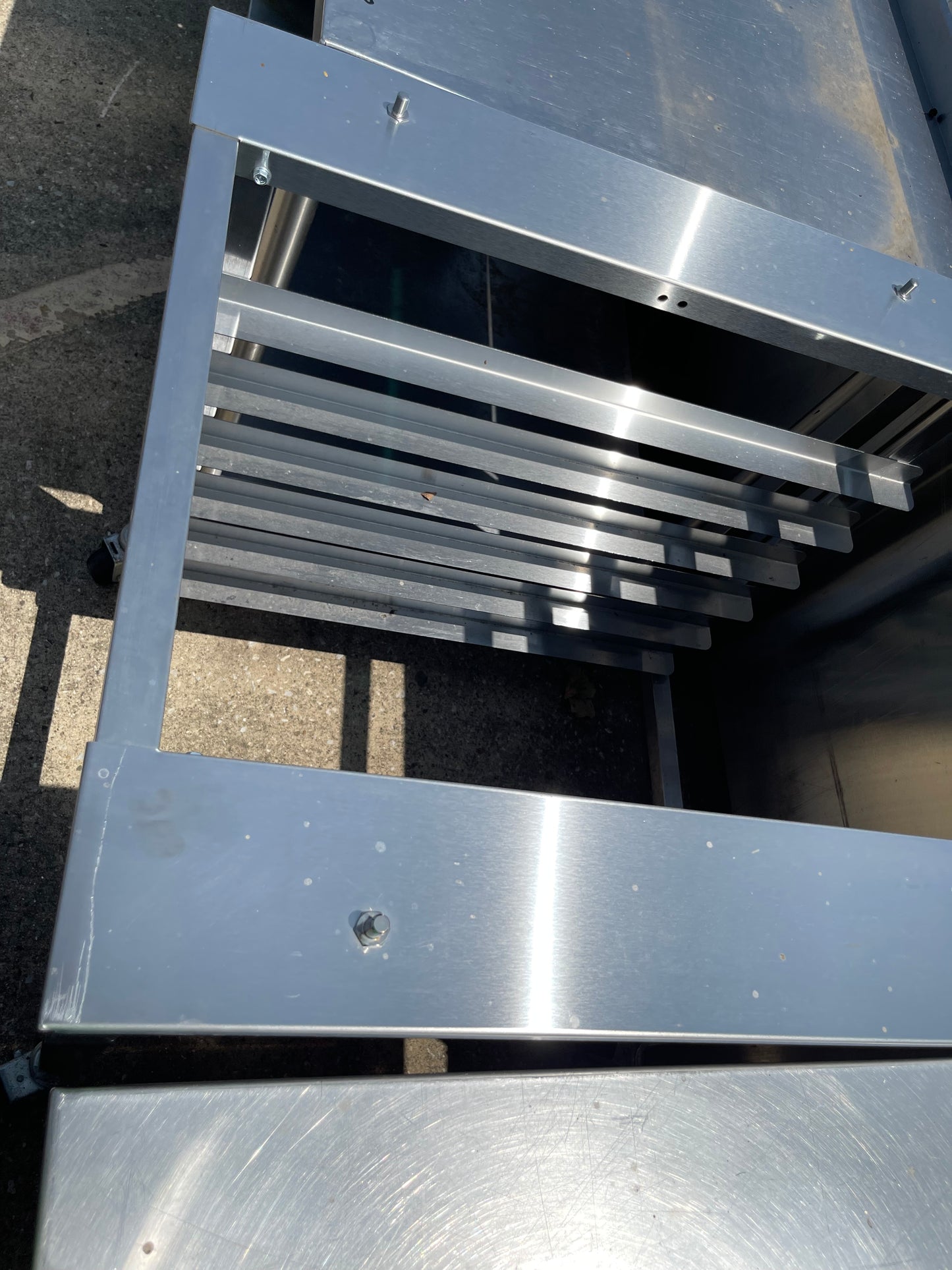 Used Stainless Steel Equipment Stand with Racks - SS82