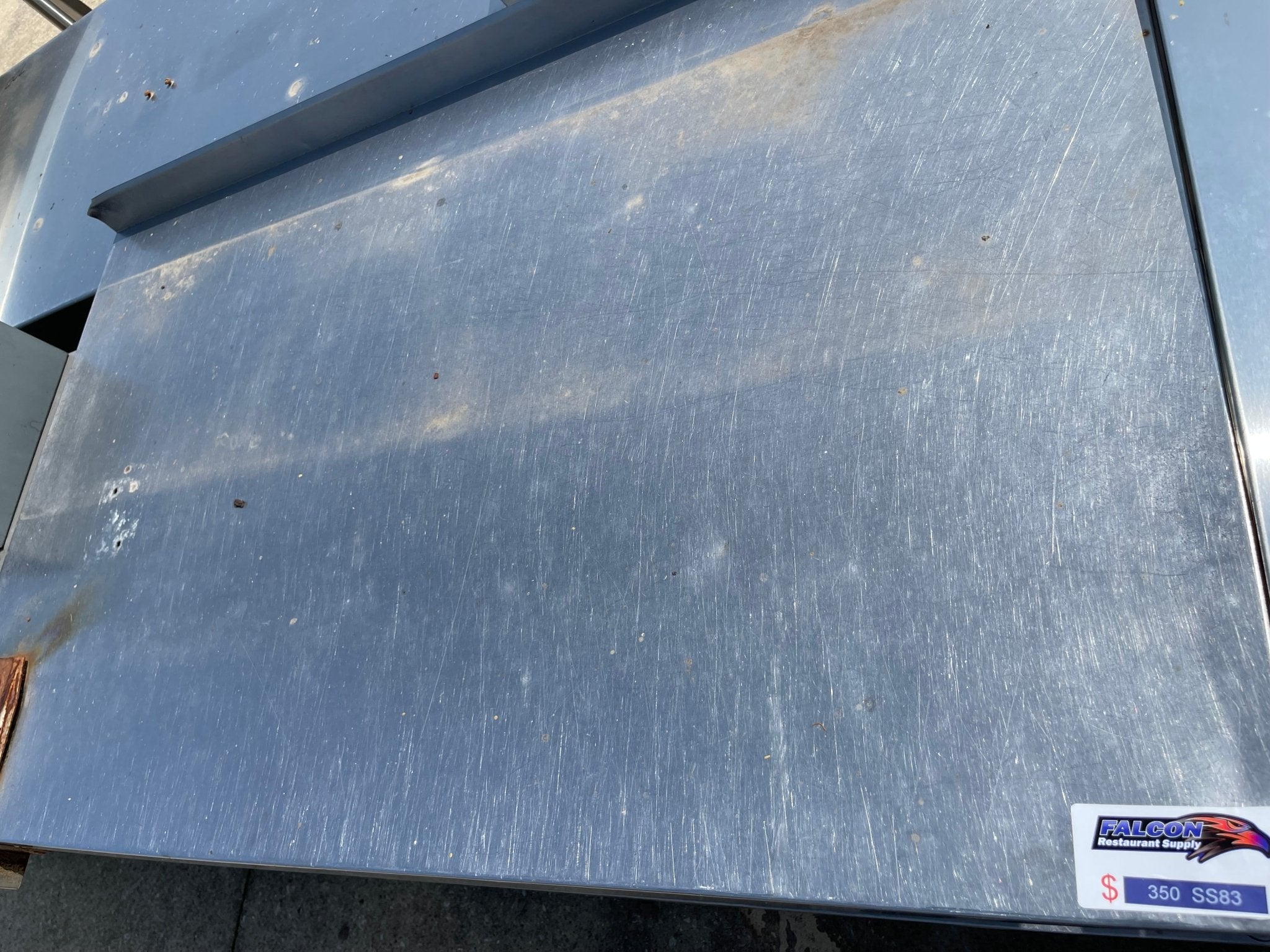 Used 48" Stainless Steel Table - SS83 - Falcon Restaurant Supply - 3