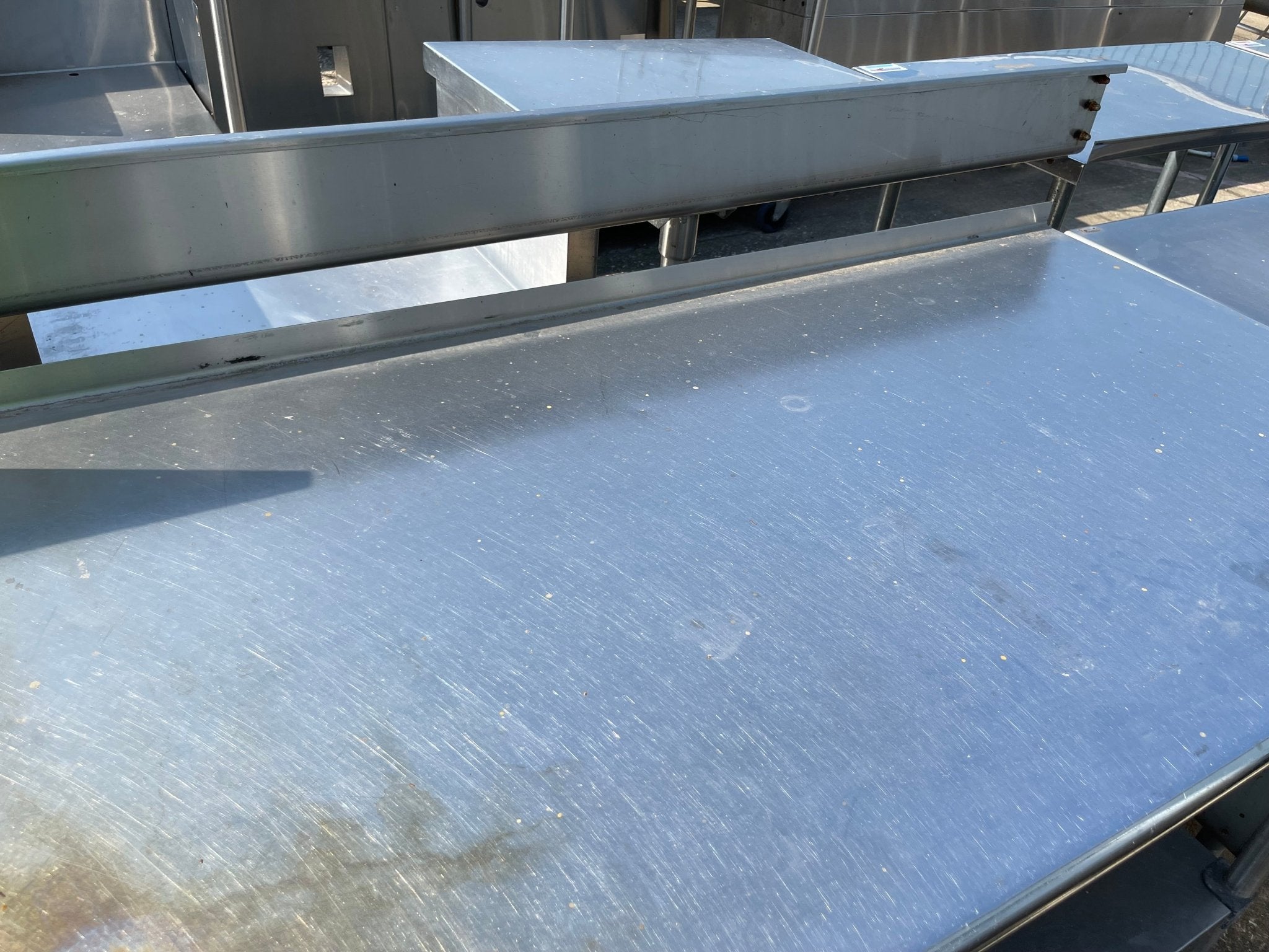 Used 60" Stainless Steel Table - SS112 - Falcon Restaurant Supply - 3